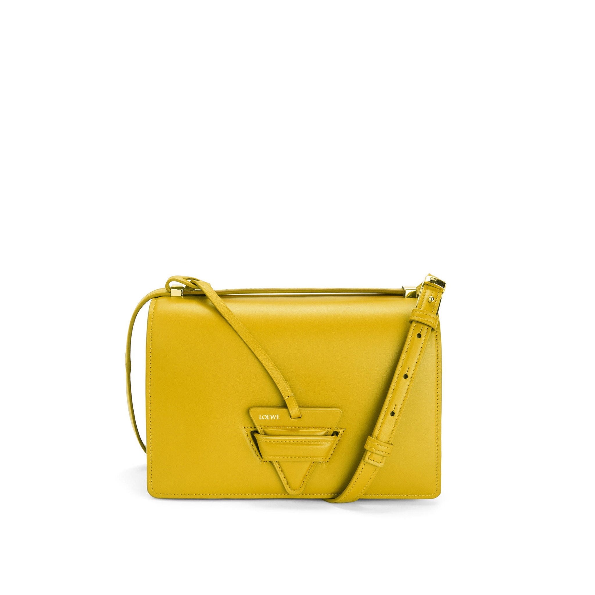 LOEWE-NEW-BARCELONA-BAG-IN-SILK-CALFSKIN-OCHRE-0010594208 LOEWE NEW BARCELONA BAG IN SILK CALFSKIN OCHRE 0010594208