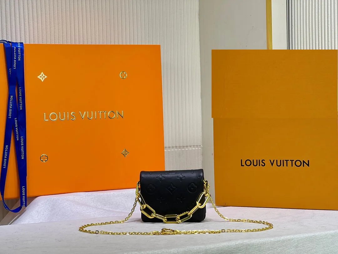 LOUIS VUITTON BELTBAG COUSSIN HANDBAG MONOGRAM PUFFY LAMBSKIN BLACK M81125_1 LOUIS VUITTON BELTBAG COUSSIN HANDBAG MONOGRAM PUFFY LAMBSKIN BLACK M81125 1