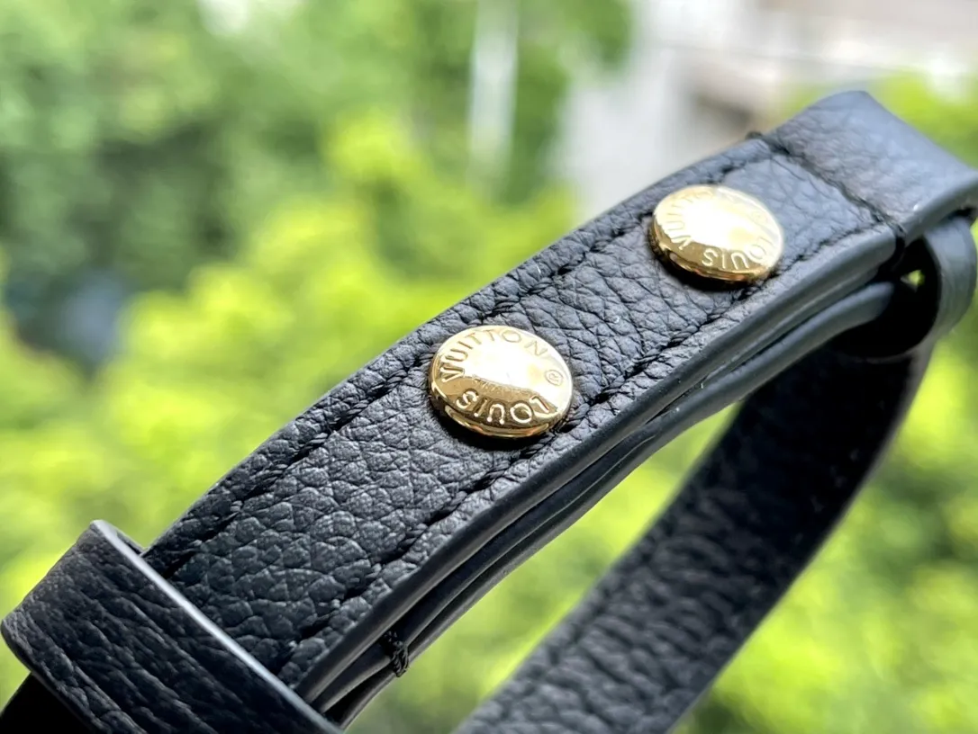 LOUIS VUITTON FAVORITE BICOLOR MONOGRAM LEATHER BLACK BEIGE M45859_8 LOUIS VUITTON FAVORITE BICOLOR MONOGRAM LEATHER BLACK BEIGE M45859 8