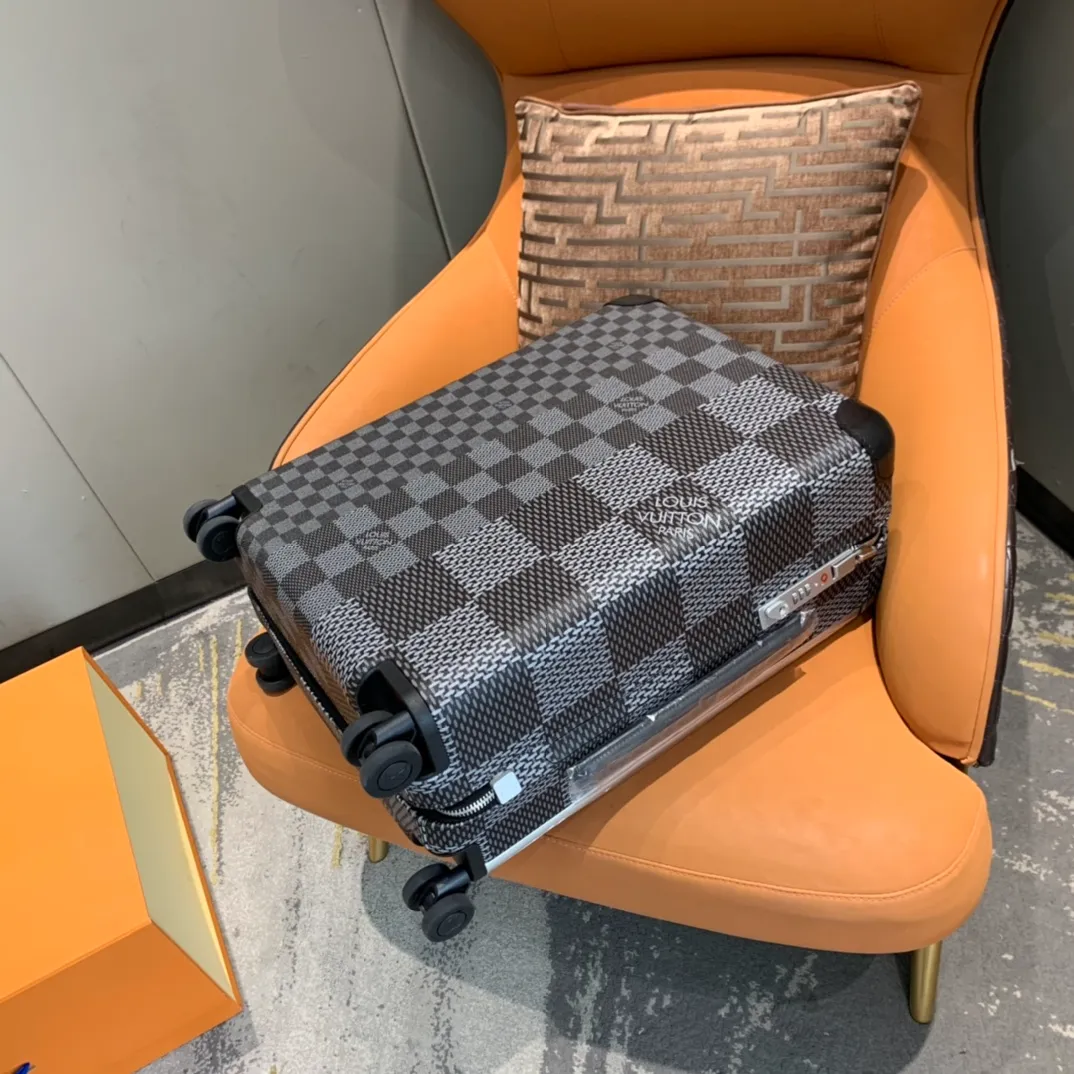 LOUIS-VUITTON-HORIZON-55-TROLLEY-BAG-37L-GRAY-DAMIER-GRAPHITE-3D-COATED-CANVAS-N20022_7 LOUIS VUITTON HORIZON 55 TROLLEY BAG 37L GRAY DAMIER GRAPHITE 3D COATED CANVAS N20022 7