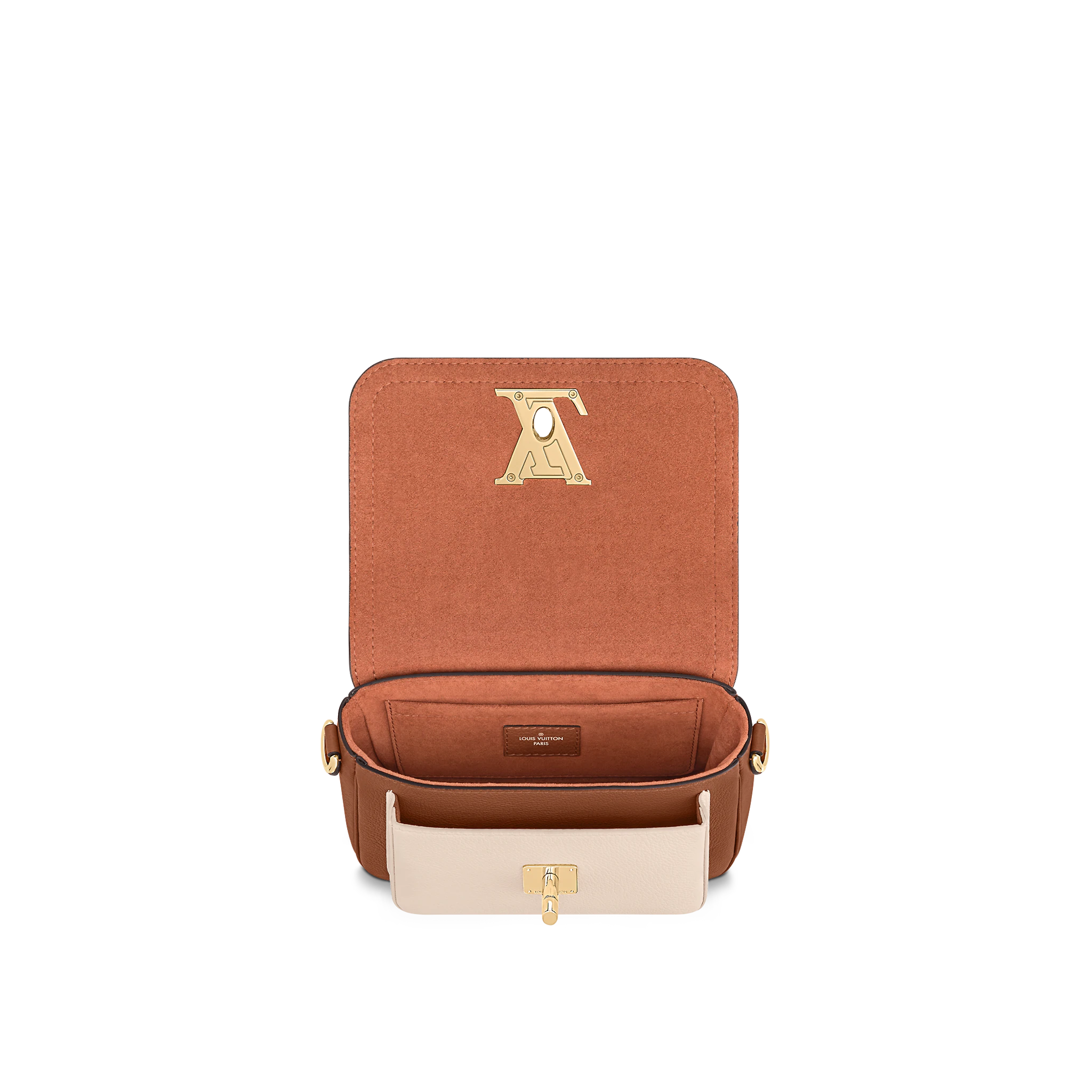 LOUIS VUITTON LOCKME TENDER CHATAIGNE BROWN GRAINED CALF LEATHER M59491_3 LOUIS VUITTON LOCKME TENDER CHATAIGNE BROWN GRAINED CALF LEATHER M59491 3