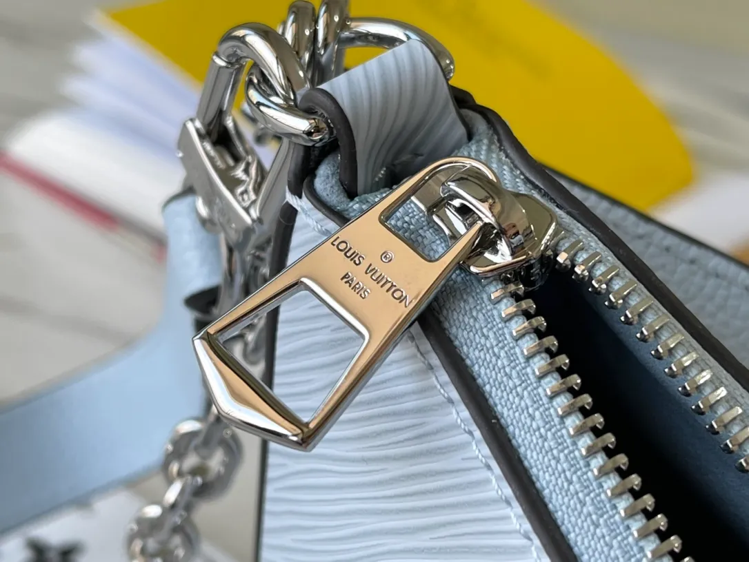 LOUIS VUITTON MARELLE HANDBAG EPI GRAINED COWHIDE LEATHER BLEU NUAGE BLUE M59486_6 LOUIS VUITTON MARELLE HANDBAG EPI GRAINED COWHIDE LEATHER BLEU NUAGE BLUE M59486 6