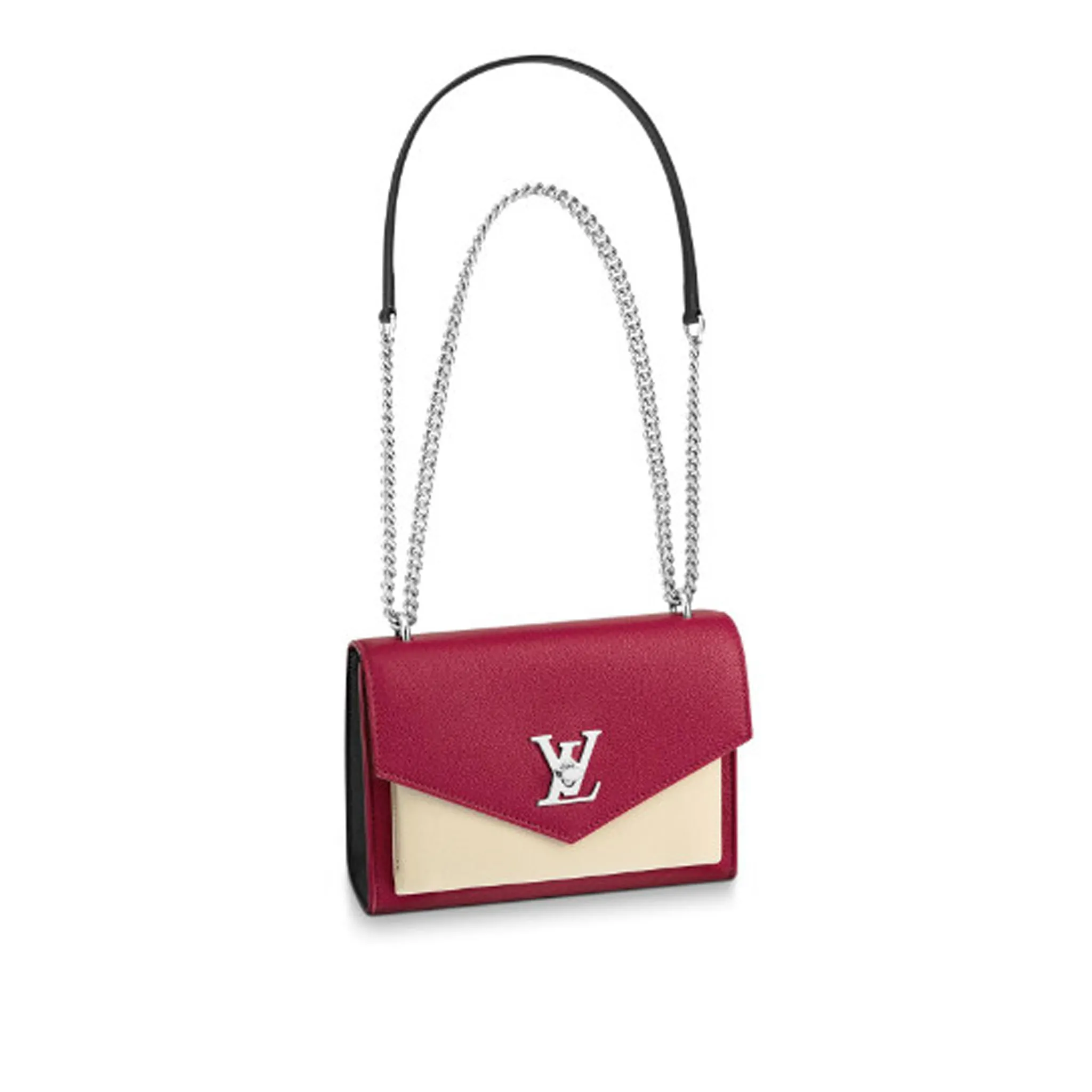 LOUIS-VUITTON-MYLOCKME-BB-LIE-DE-VIN-ETAIN-CREME-M52441 LOUIS VUITTON MYLOCKME BB LIE DE VIN ETAIN CREME M52441