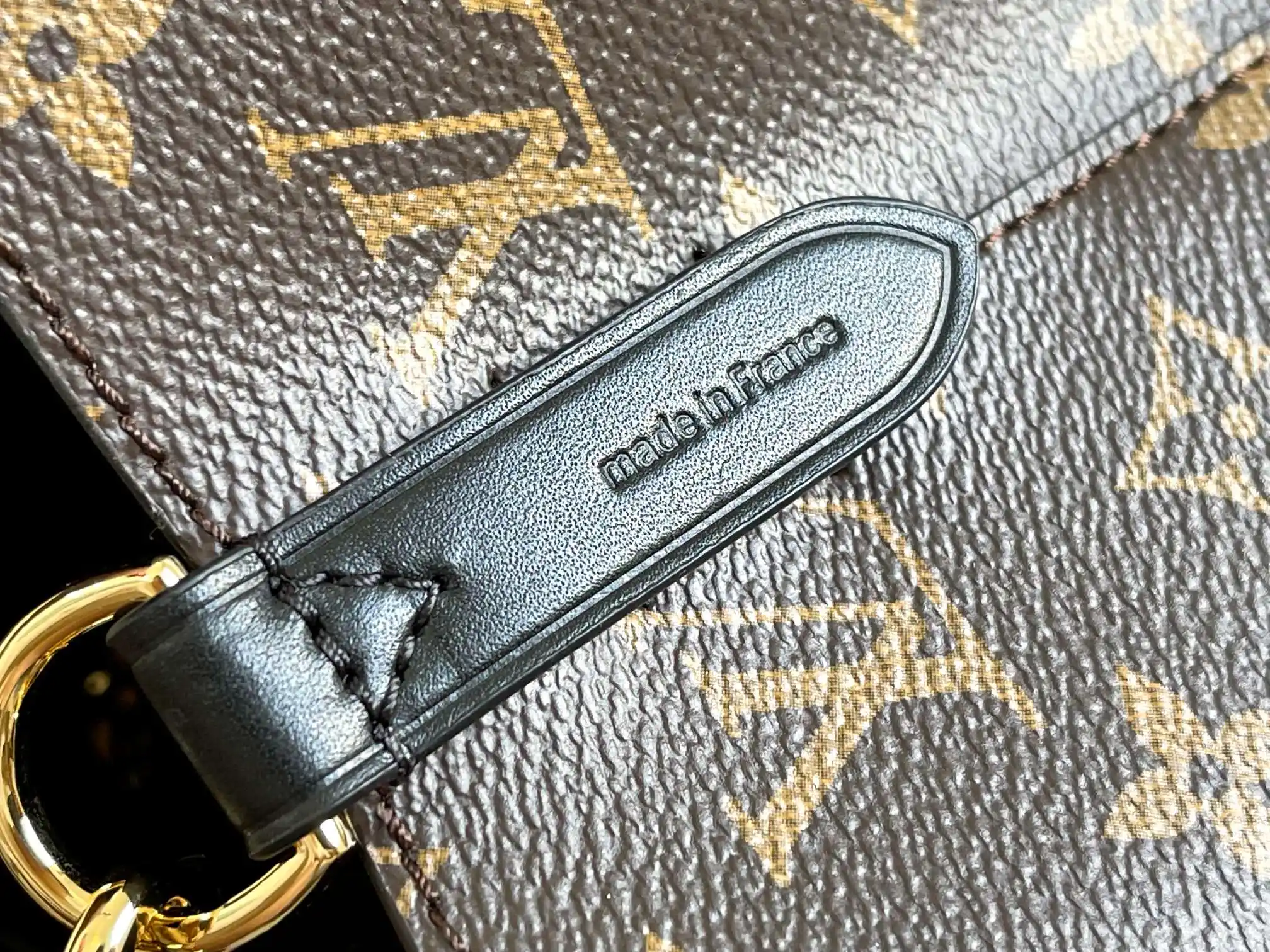 LOUIS VUITTON NÉONOÉ MM BUCKET BAG BLACK M44020_6 LOUIS VUITTON NEONOE MM BUCKET BAG BLACK M44020 6