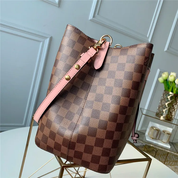 LOUIS VUITTON NÉONOÉ MM DAMIER EBENE VENUS N40198_3 LOUIS VUITTON NEONOE MM DAMIER EBENE VENUS N40198 3