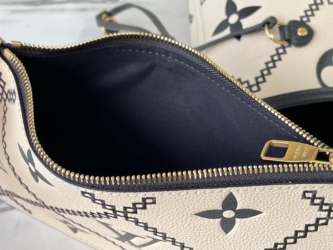 LOUIS VUITTON NEVERFULL MM GRAINED COWHIDE LEATHER BEIGE M46039_9 LOUIS VUITTON NEVERFULL MM GRAINED COWHIDE LEATHER BEIGE M46039 9