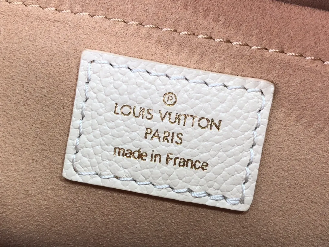LOUIS VUITTON PAPILLON BB MONOGRAM EMPREINTE LEATHER CRÈME BEIGE M45994_9 LOUIS VUITTON PAPILLON BB MONOGRAM EMPREINTE LEATHER CREME BEIGE M45994 9