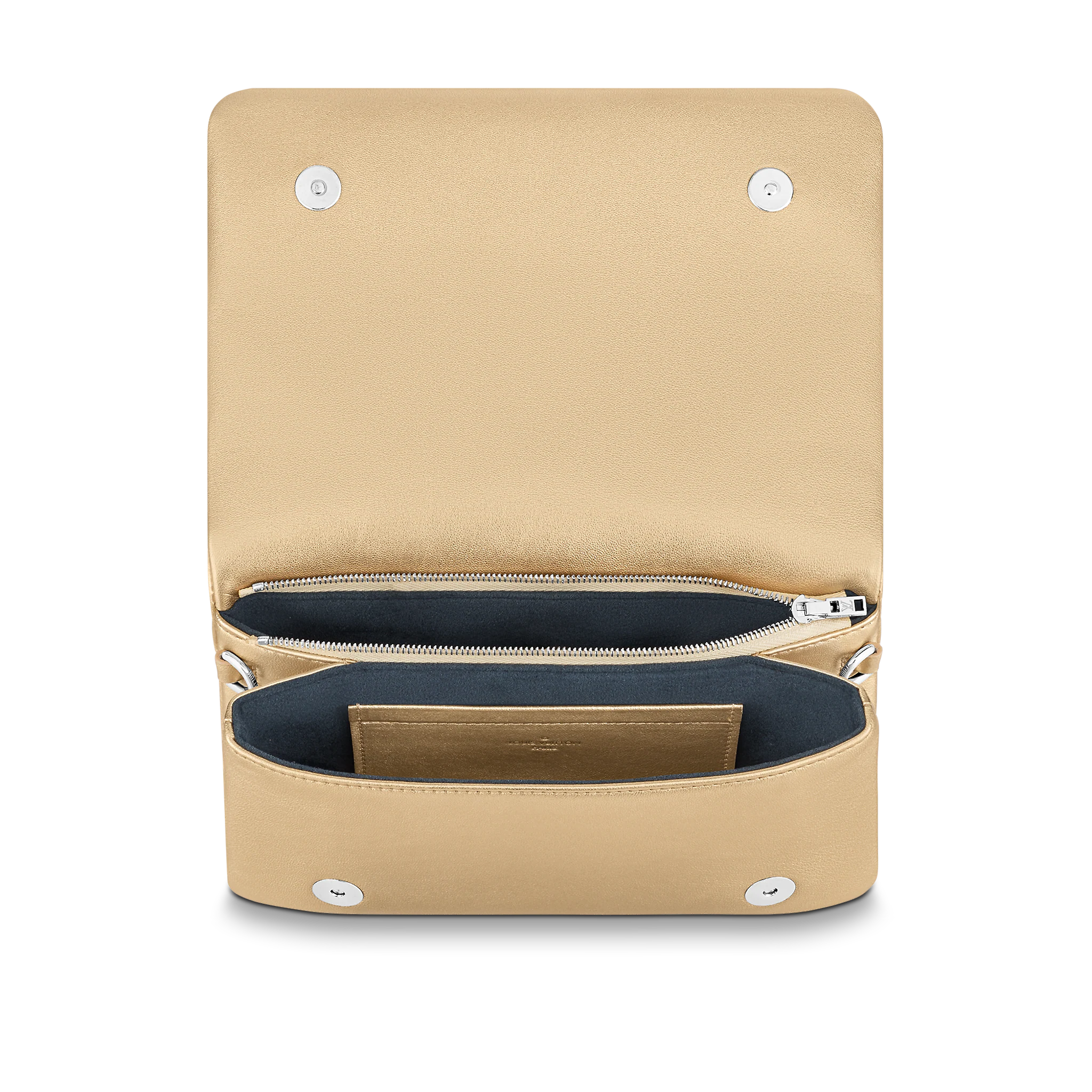 LOUIS VUITTON POCHETTE COUSSIN HANDBAG MONOGRAM-EMBOSSED LAMBSKIN GOLD M80999_3 LOUIS VUITTON POCHETTE COUSSIN HANDBAG MONOGRAM EMBOSSED LAMBSKIN GOLD M80999 3