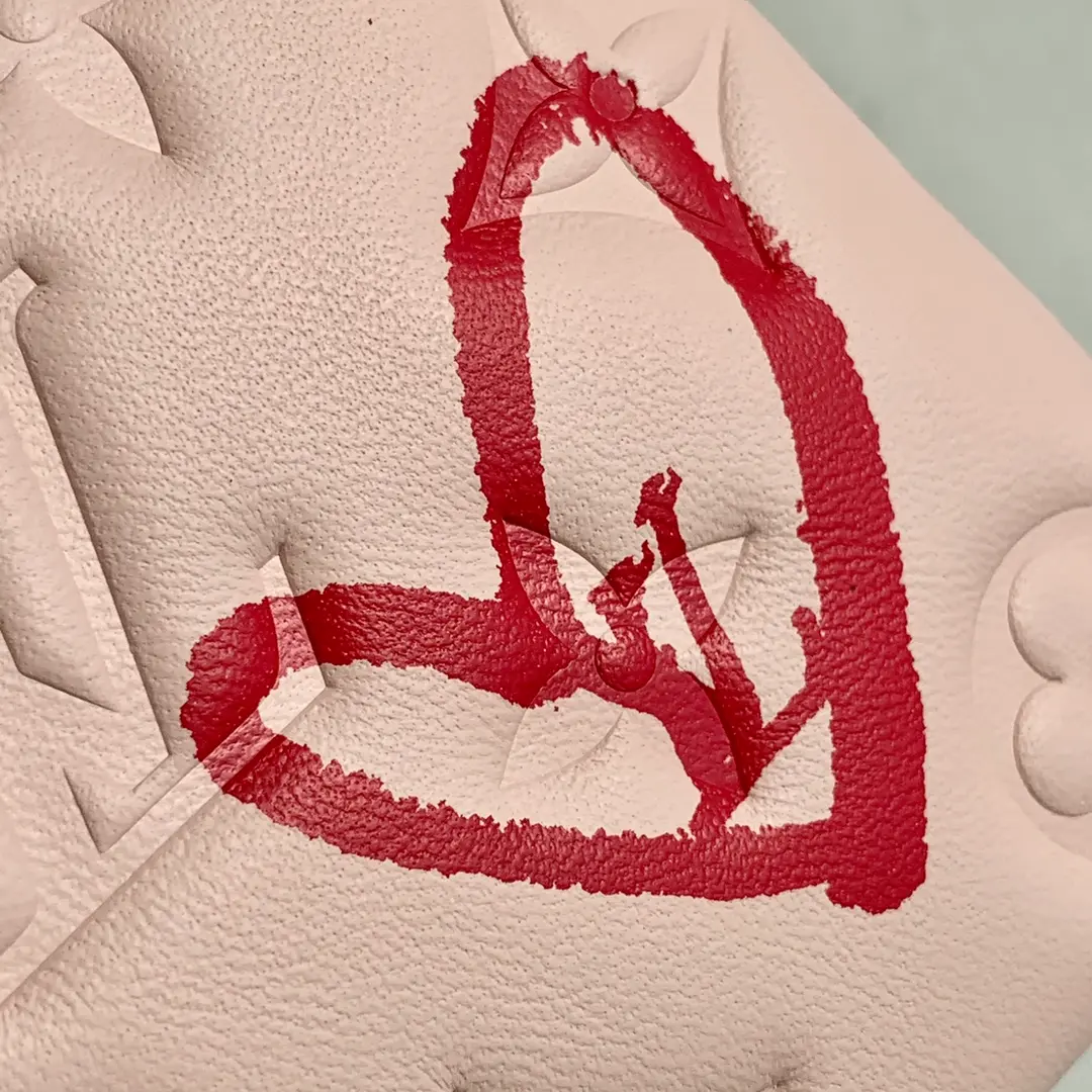 LOUIS VUITTON POCHETTE COUSSIN HANDBAG MONOGRAM-EMBOSSED LAMBSKIN PINK M80996_8 LOUIS VUITTON POCHETTE COUSSIN HANDBAG MONOGRAM EMBOSSED LAMBSKIN PINK M80996 8