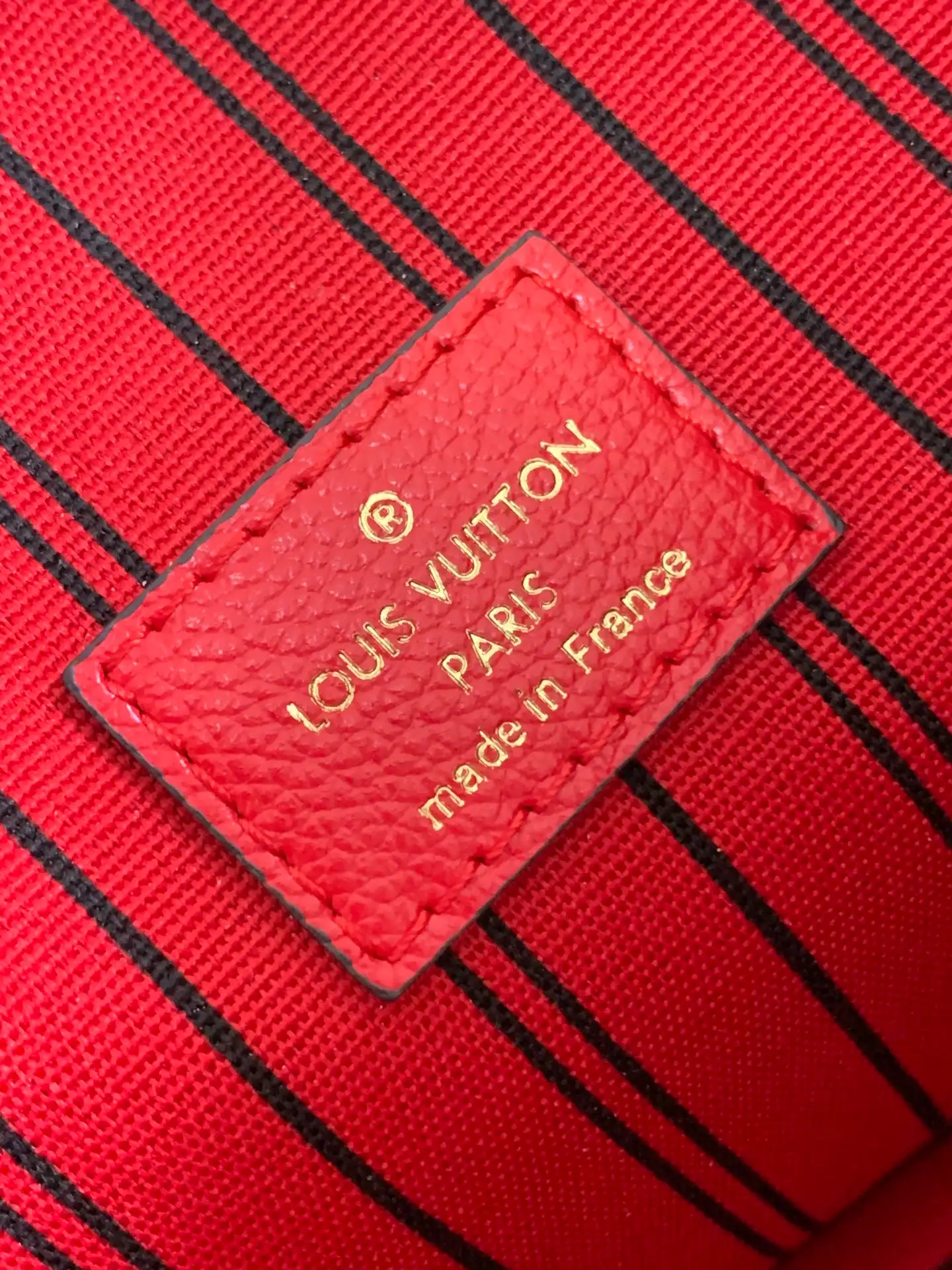 LOUIS VUITTON POCHETTE MÉTIS HANDBAG GRAINED COWHIDE LEATHER RED M44155_10 LOUIS VUITTON POCHETTE METIS HANDBAG GRAINED COWHIDE LEATHER RED M44155 10