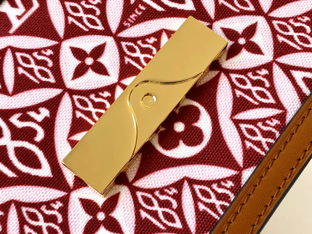 LOUIS-VUITTON-SINCE-1854-DAUPHINE-MINI-HANDBAG-JACQUARD-BORDEAUX-M57172_7 LOUIS VUITTON SINCE 1854 DAUPHINE MINI HANDBAG JACQUARD BORDEAUX M57172 7