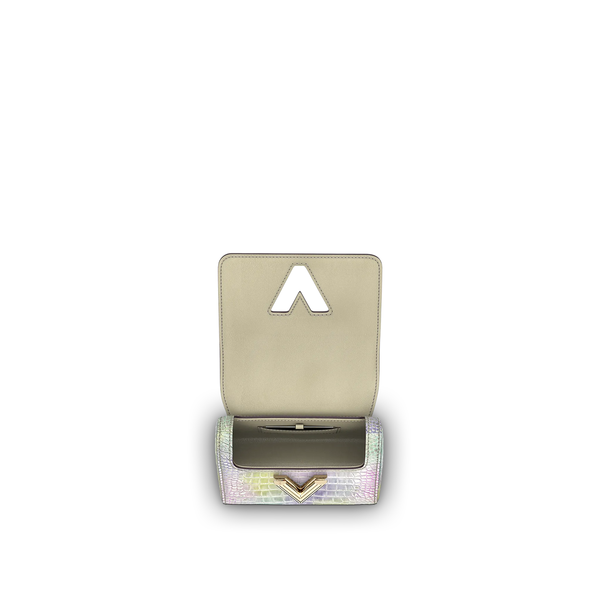 LOUIS VUITTON TWIST MINI HANDBAG BRILLIANT ALLIGATOR LEATHER CORAL REEF N80859_3 LOUIS VUITTON TWIST MINI HANDBAG BRILLIANT ALLIGATOR LEATHER CORAL REEF N80859 3