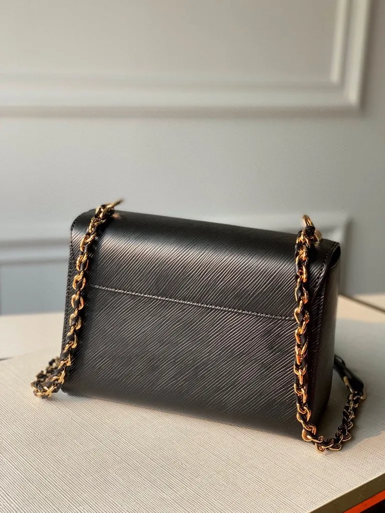 LOUIS VUITTON TWIST MM HANDBAG EPI GRAINED COWHIDE LEATHER BLACK M57517_2 LOUIS VUITTON TWIST MM HANDBAG EPI GRAINED COWHIDE LEATHER BLACK M57517 2