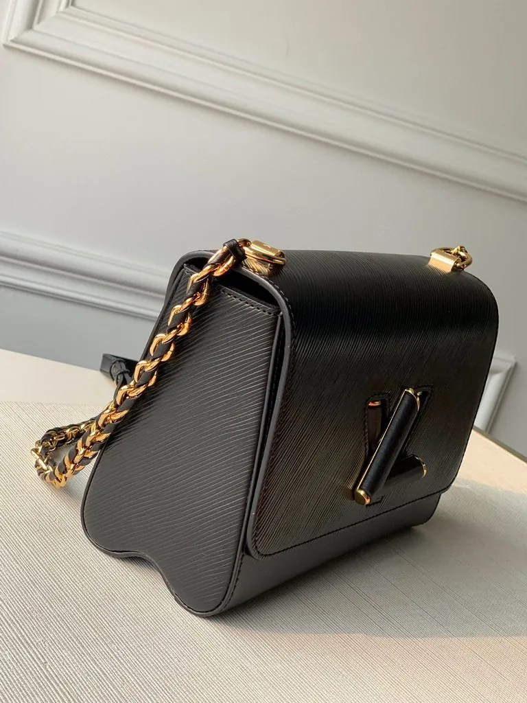 LOUIS VUITTON TWIST MM HANDBAG EPI GRAINED COWHIDE LEATHER BLACK M57517_3 LOUIS VUITTON TWIST MM HANDBAG EPI GRAINED COWHIDE LEATHER BLACK M57517 3