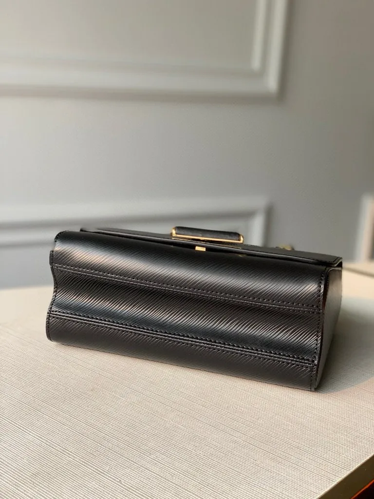LOUIS VUITTON TWIST MM HANDBAG EPI GRAINED COWHIDE LEATHER BLACK M57517_4 LOUIS VUITTON TWIST MM HANDBAG EPI GRAINED COWHIDE LEATHER BLACK M57517 4