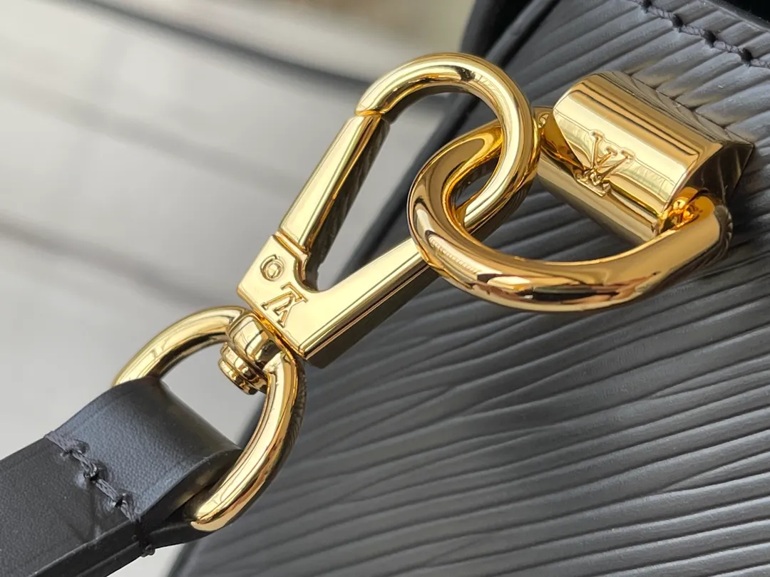 LOUIS VUITTON TWIST MM HANDBAG EPI GRAINED LEATHER BLACK M58568_7 LOUIS VUITTON TWIST MM HANDBAG EPI GRAINED LEATHER BLACK M58568 7