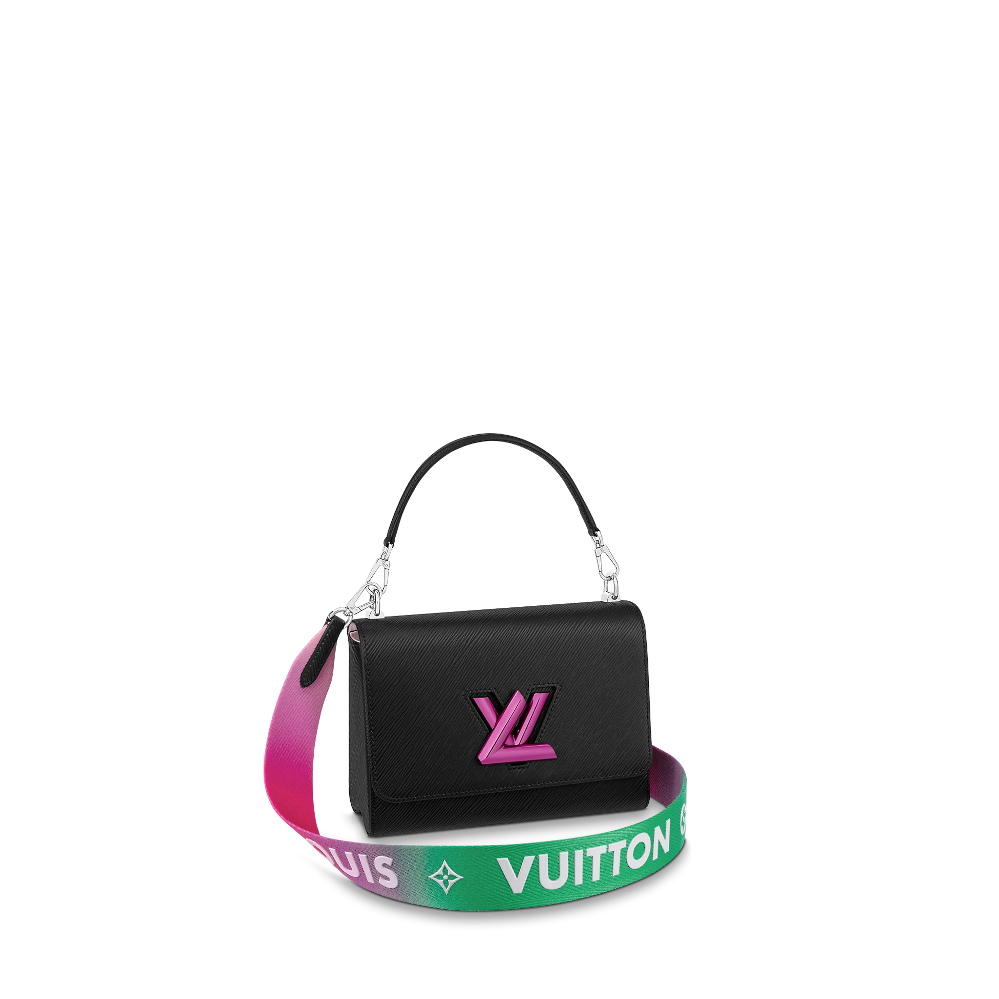 LOUIS VUITTON TWIST MM HANDBAG EPI GRAINED LEATHER BLACK M59416_1 LOUIS VUITTON TWIST MM HANDBAG EPI GRAINED LEATHER BLACK M59416 1
