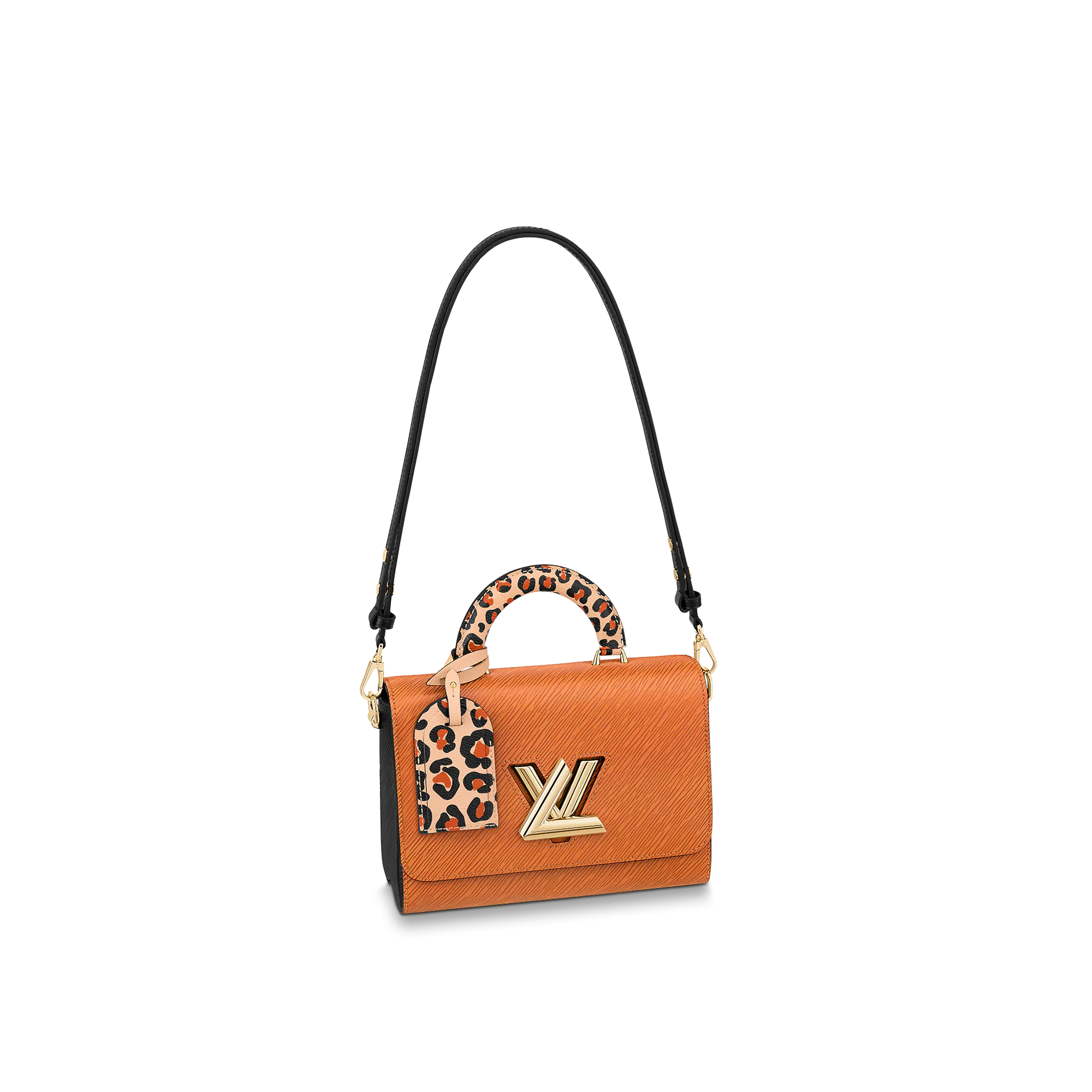 LOUIS VUITTON TWIST MM HANDBAG EPI GRAINED LEATHER GOLD CIPANGO M58689 LOUIS VUITTON TWIST MM HANDBAG EPI GRAINED LEATHER GOLD CIPANGO M58689