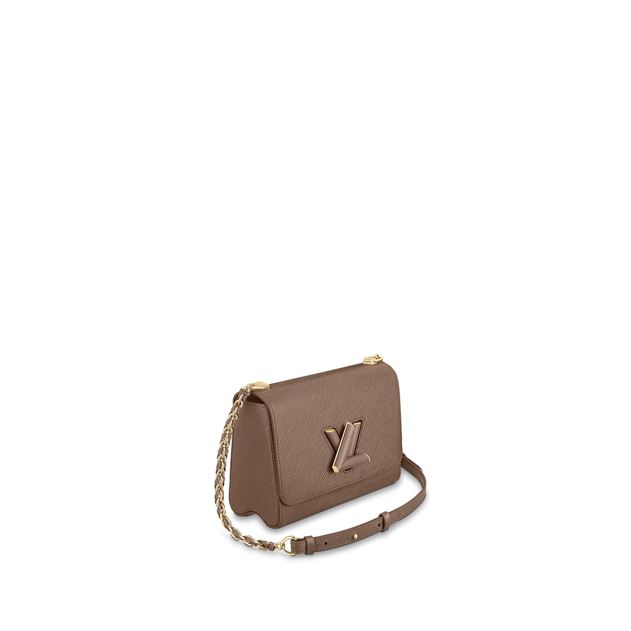 LOUIS VUITTON TWIST MM HANDBAG EPI GRAINED LEATHER SMOKEY BROWN M58772_2 LOUIS VUITTON TWIST MM HANDBAG EPI GRAINED LEATHER SMOKEY BROWN M58772 2