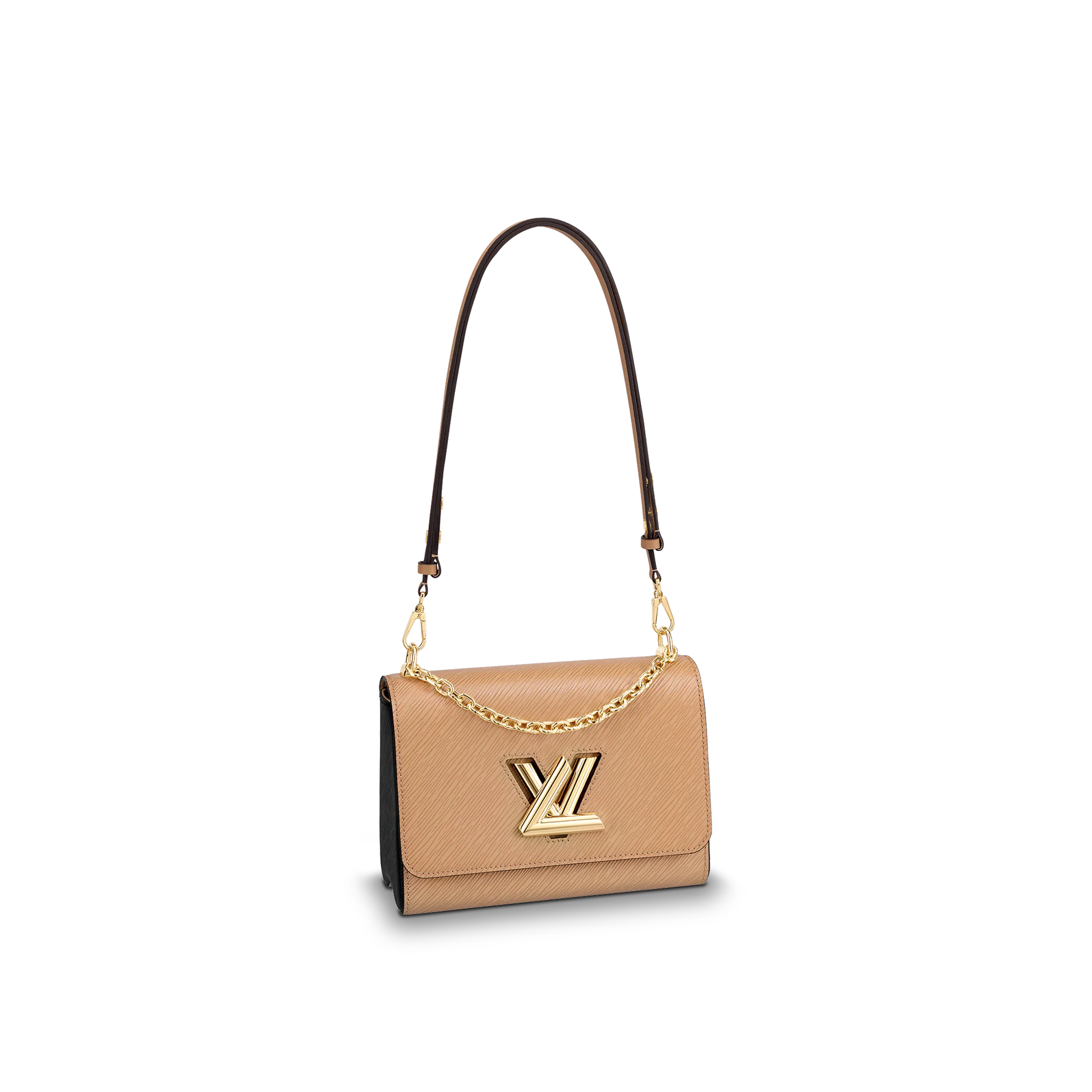 LOUIS VUITTON TWIST MM HANDBAG EPI LEATHER CAMEL LIGHT BROWN M51884 LOUIS VUITTON TWIST MM HANDBAG EPI LEATHER CAMEL LIGHT BROWN M51884