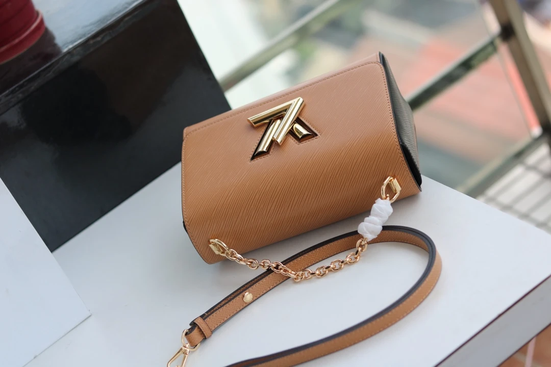 LOUIS VUITTON TWIST MM HANDBAG EPI LEATHER CAMEL LIGHT BROWN M51884_4 LOUIS VUITTON TWIST MM HANDBAG EPI LEATHER CAMEL LIGHT BROWN M51884 4