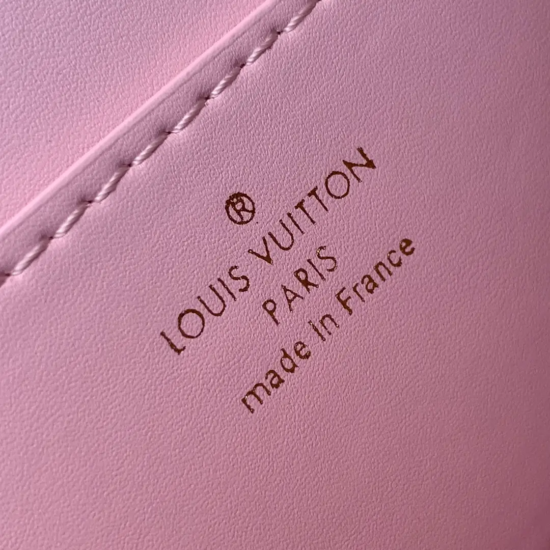 LOUIS VUITTON TWIST ONE HANDLE BB HANDBAG TAURILLON LEATHER PINK M59285_8 LOUIS VUITTON TWIST ONE HANDLE BB HANDBAG TAURILLON LEATHER PINK M59285 8