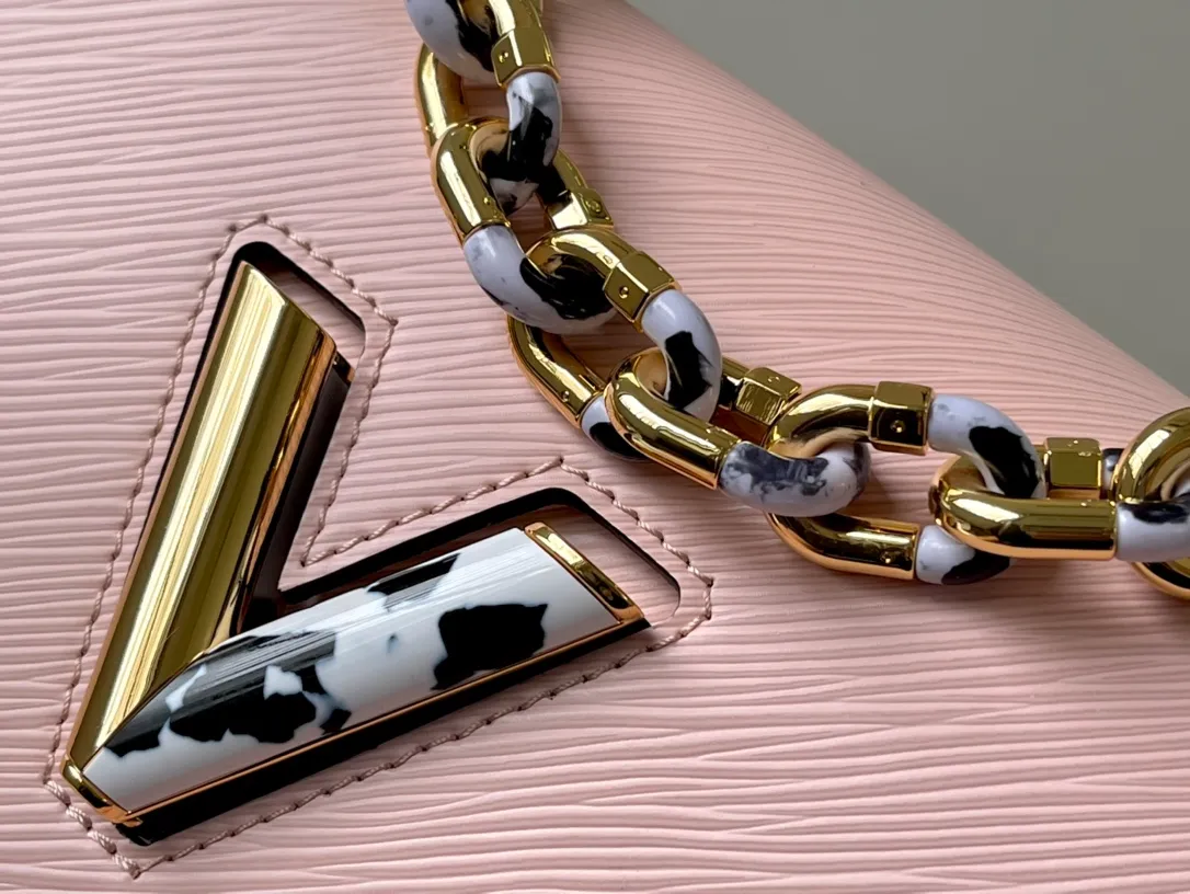 LOUIS VUITTON TWIST PM HANDBAG EPI GRAINED LEATHER PINK M58566_07 LOUIS VUITTON TWIST PM HANDBAG EPI GRAINED LEATHER PINK M58566 07