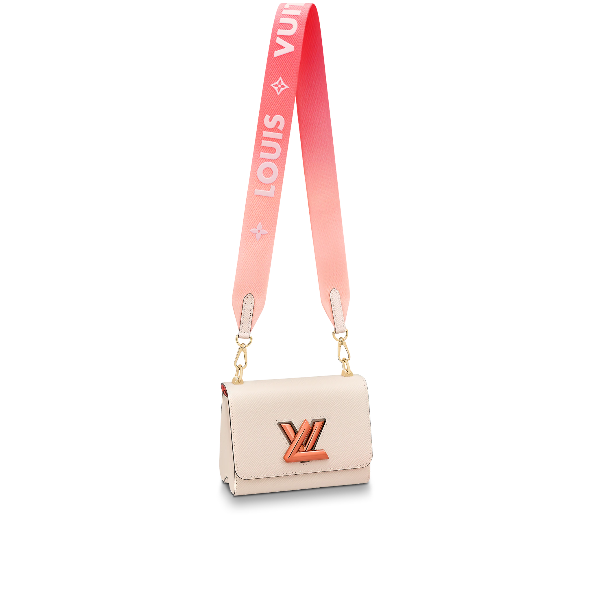 LOUIS VUITTON TWIST PM HANDBAG EPI GRAINED LEATHER QUARTZ WHITE M59687 LOUIS VUITTON TWIST PM HANDBAG EPI GRAINED LEATHER QUARTZ WHITE M59687