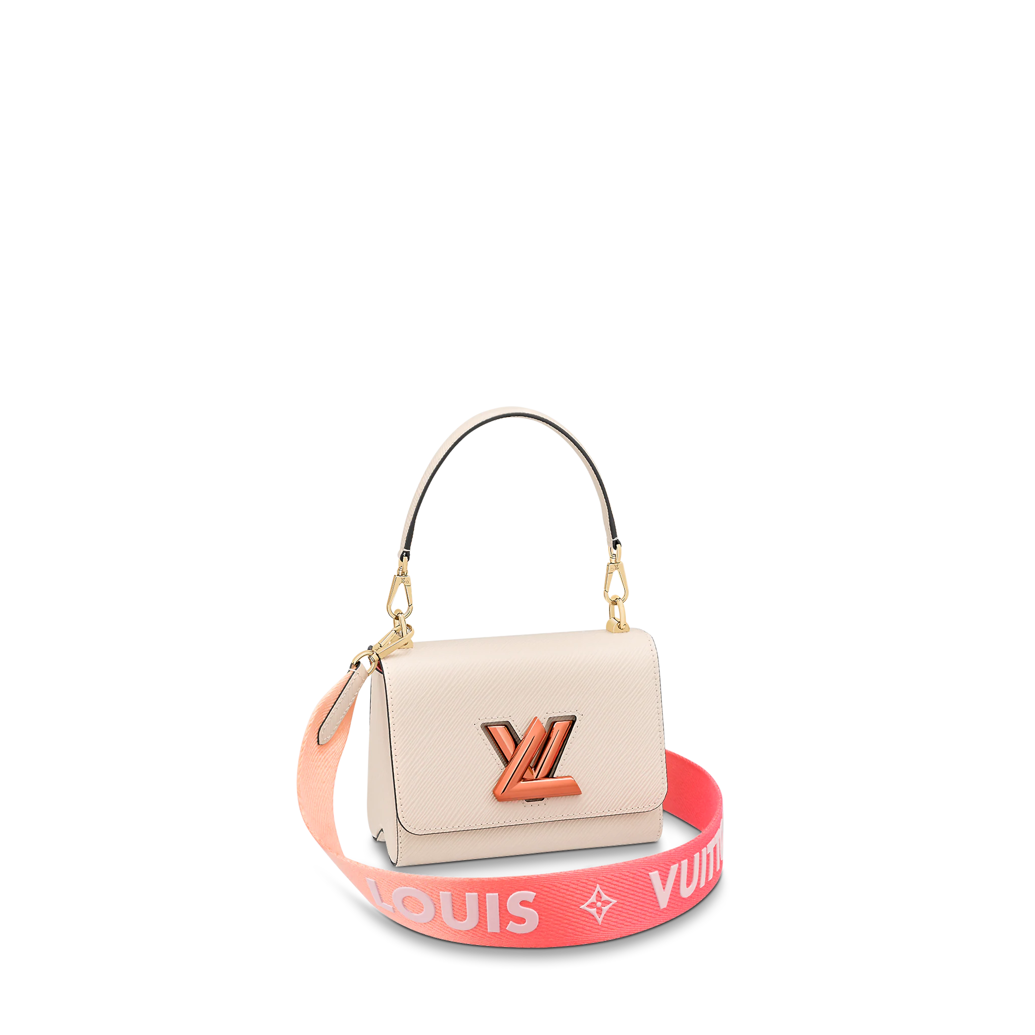 LOUIS VUITTON TWIST PM HANDBAG EPI GRAINED LEATHER QUARTZ WHITE M59687_1 LOUIS VUITTON TWIST PM HANDBAG EPI GRAINED LEATHER QUARTZ WHITE M59687 1