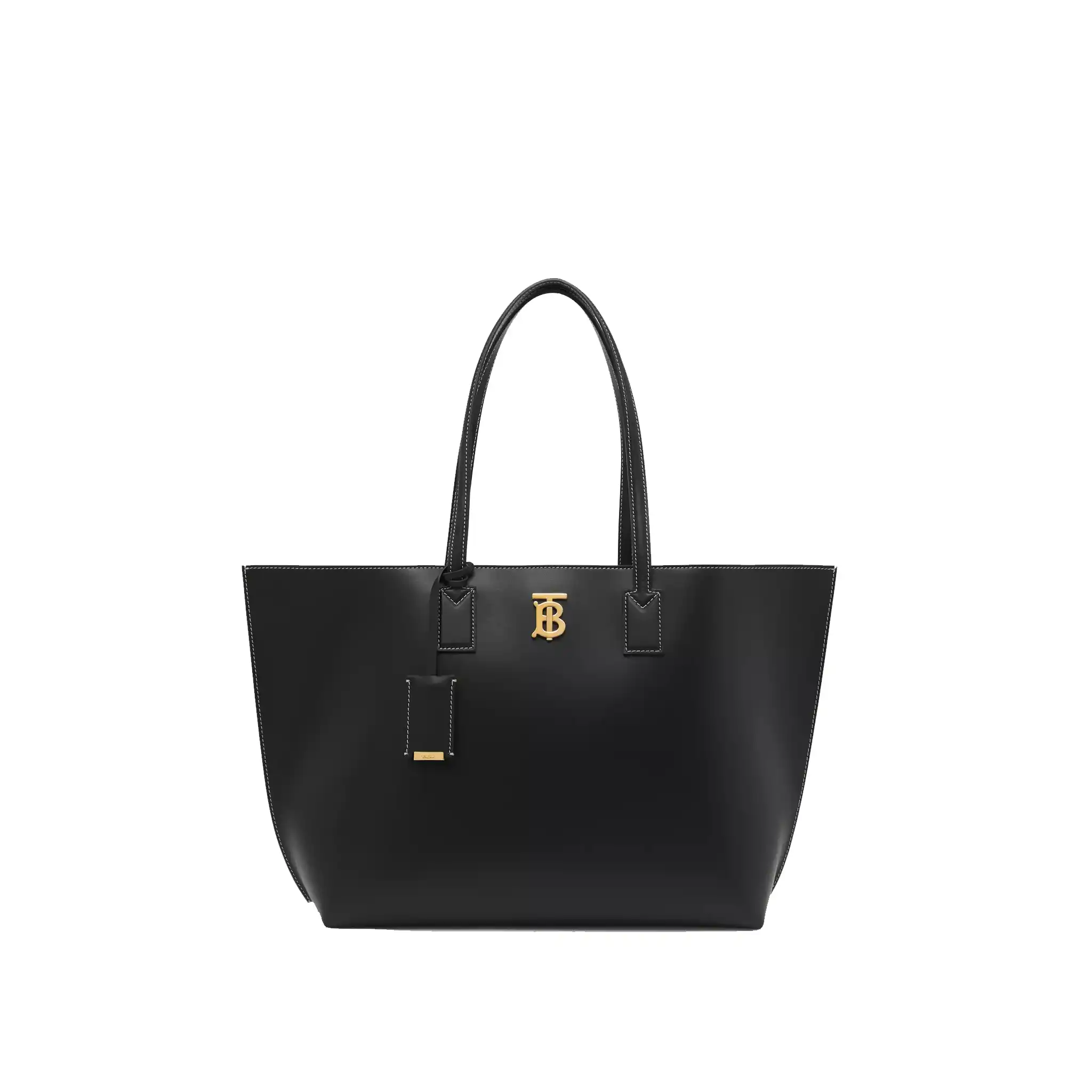 BURBERRY-MEDIUM-MONOGRAM-MOTIF-LEATHER-TOTE-BLACK-80527261 BURBERRY MEDIUM MONOGRAM MOTIF LEATHER TOTE BLACK 80527261