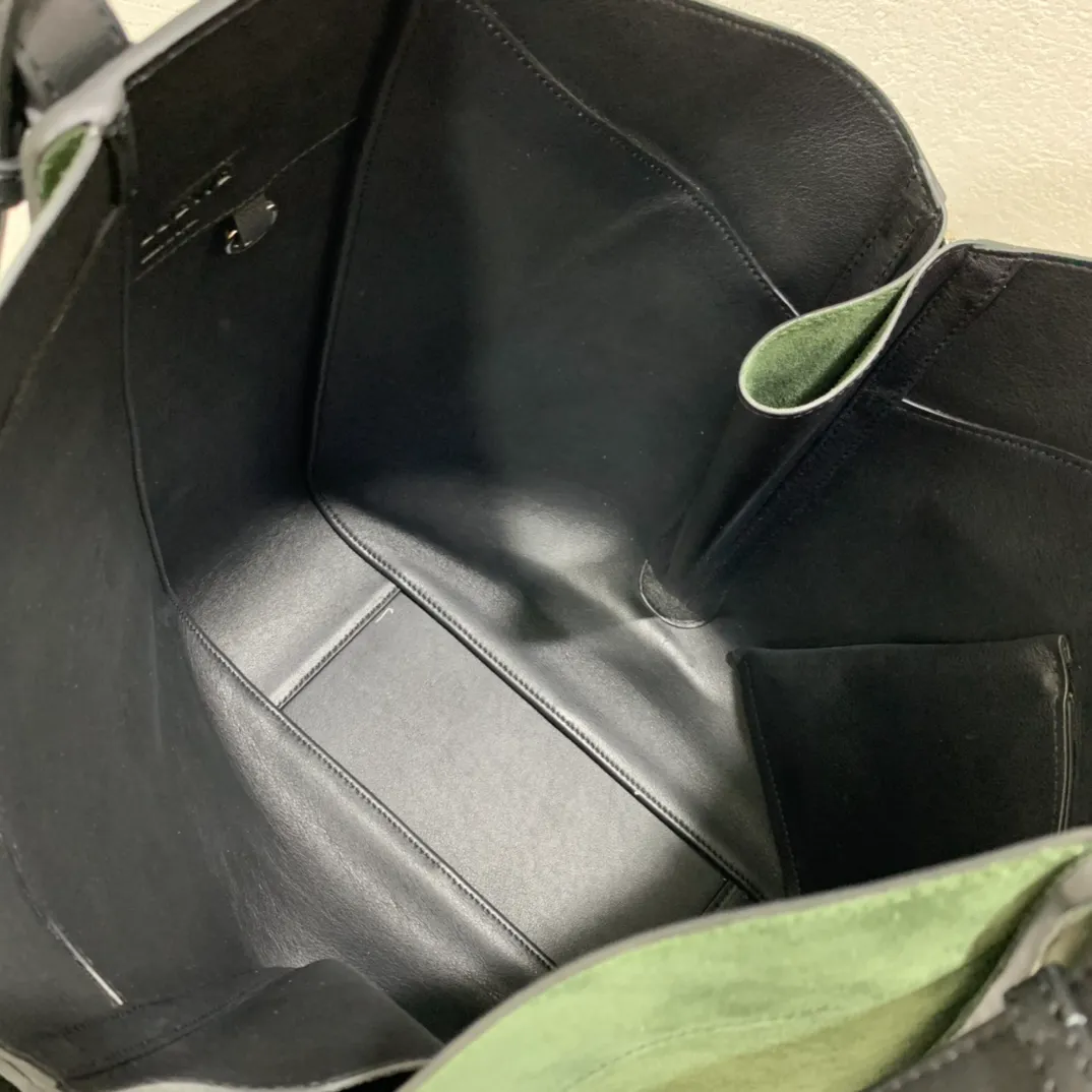 LOEWE-HAMMOCK-TOTE-BAG-IN-CALFSKIN-AND-SUEDE-VINTAGE-KHAKI-A538H02X01-4435_9 LOEWE HAMMOCK TOTE BAG IN CALFSKIN AND SUEDE VINTAGE KHAKI A538H02X01 4435 9