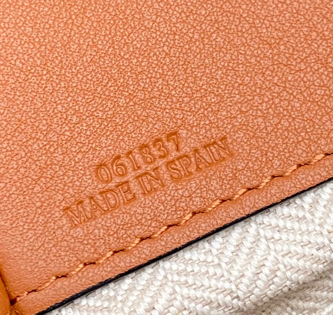 LOEWE-MINI-HAMMOCK-DRAWSTRING-BAG-ANAGRAM-JACQUARD-CALFSKIN-TAN-A538V07X11-2426_6 LOEWE MINI HAMMOCK DRAWSTRING BAG ANAGRAM JACQUARD CALFSKIN TAN A538V07X11 2426 6