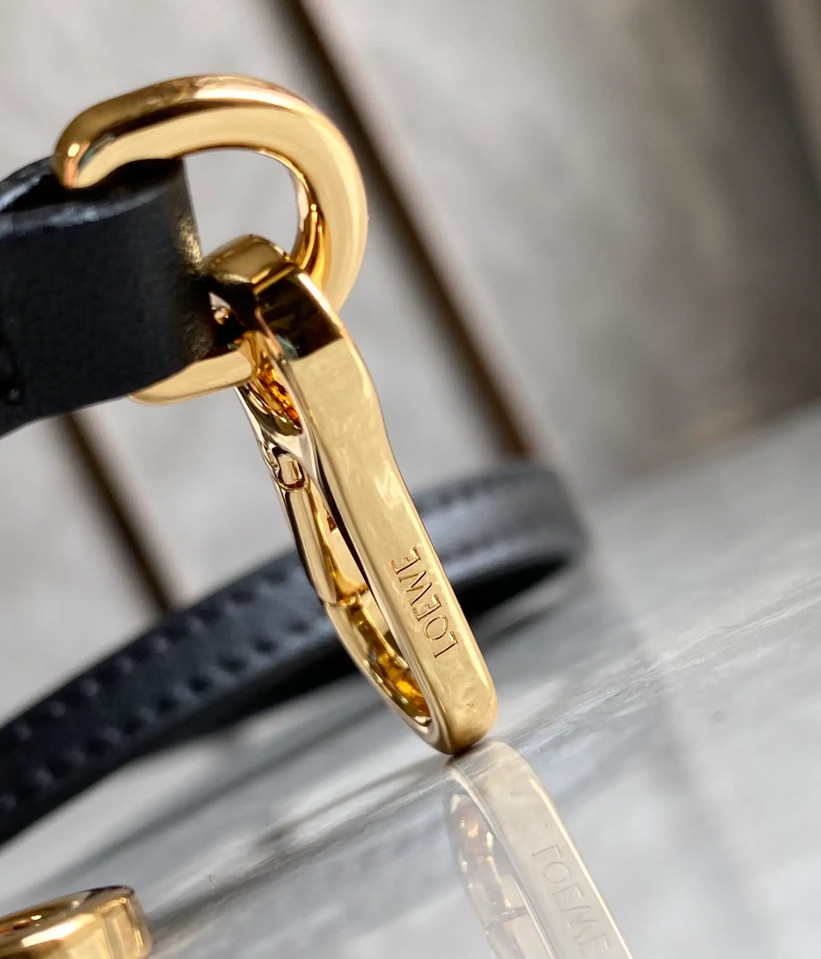 LOEWE-MINI-PUZZLE-BAG-CLASSIC-CALFSKIN-BLACK-ANGORA-A510U95X34-1676_6 LOEWE MINI PUZZLE BAG CLASSIC CALFSKIN BLACK ANGORA A510U95X34 1676 6