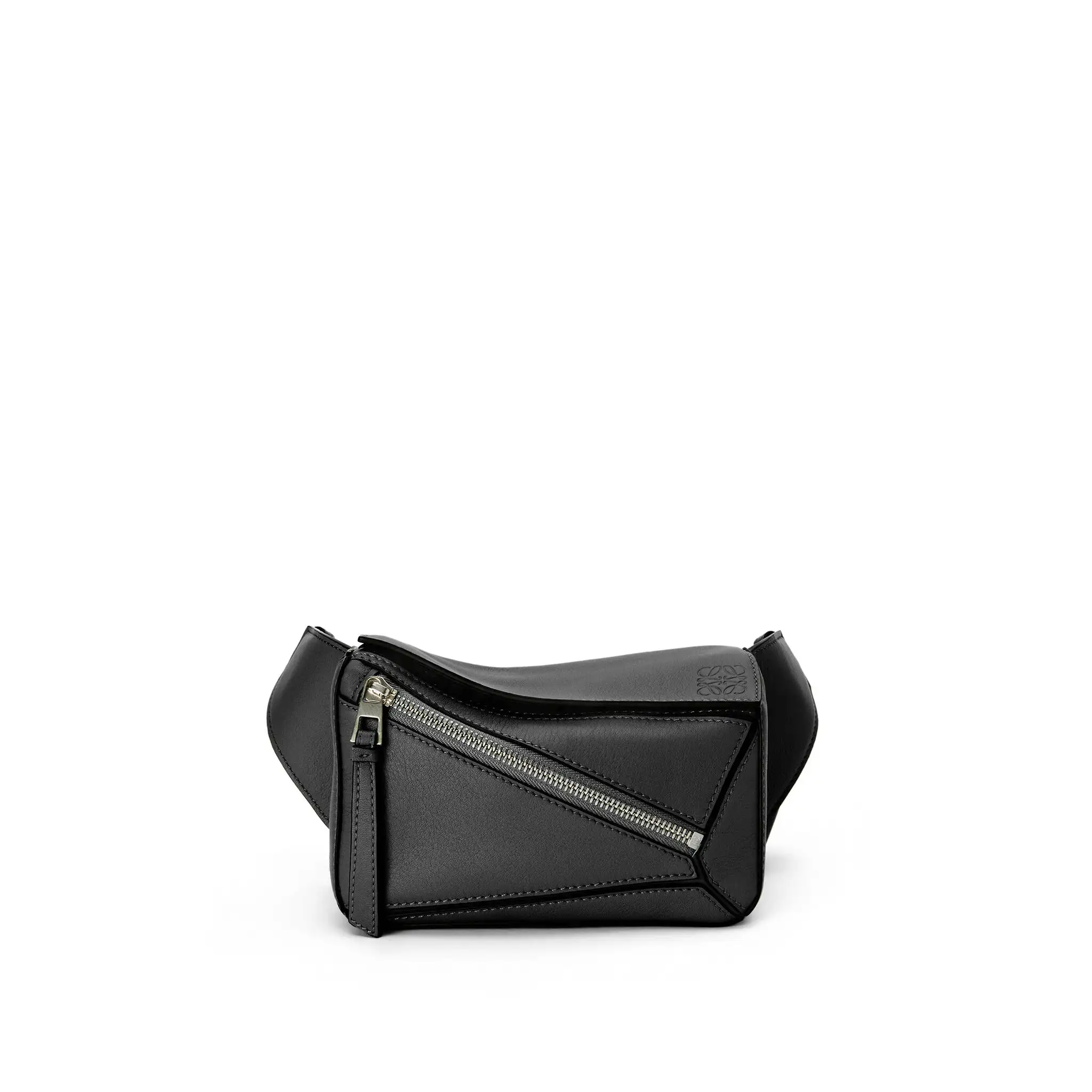 LOEWE-MINI-PUZZLE-BUMBAG-CLASSIC-CALFSKIN-BLACK-B510U89X02-1100 LOEWE MINI PUZZLE BUMBAG CLASSIC CALFSKIN BLACK B510U89X02 1100