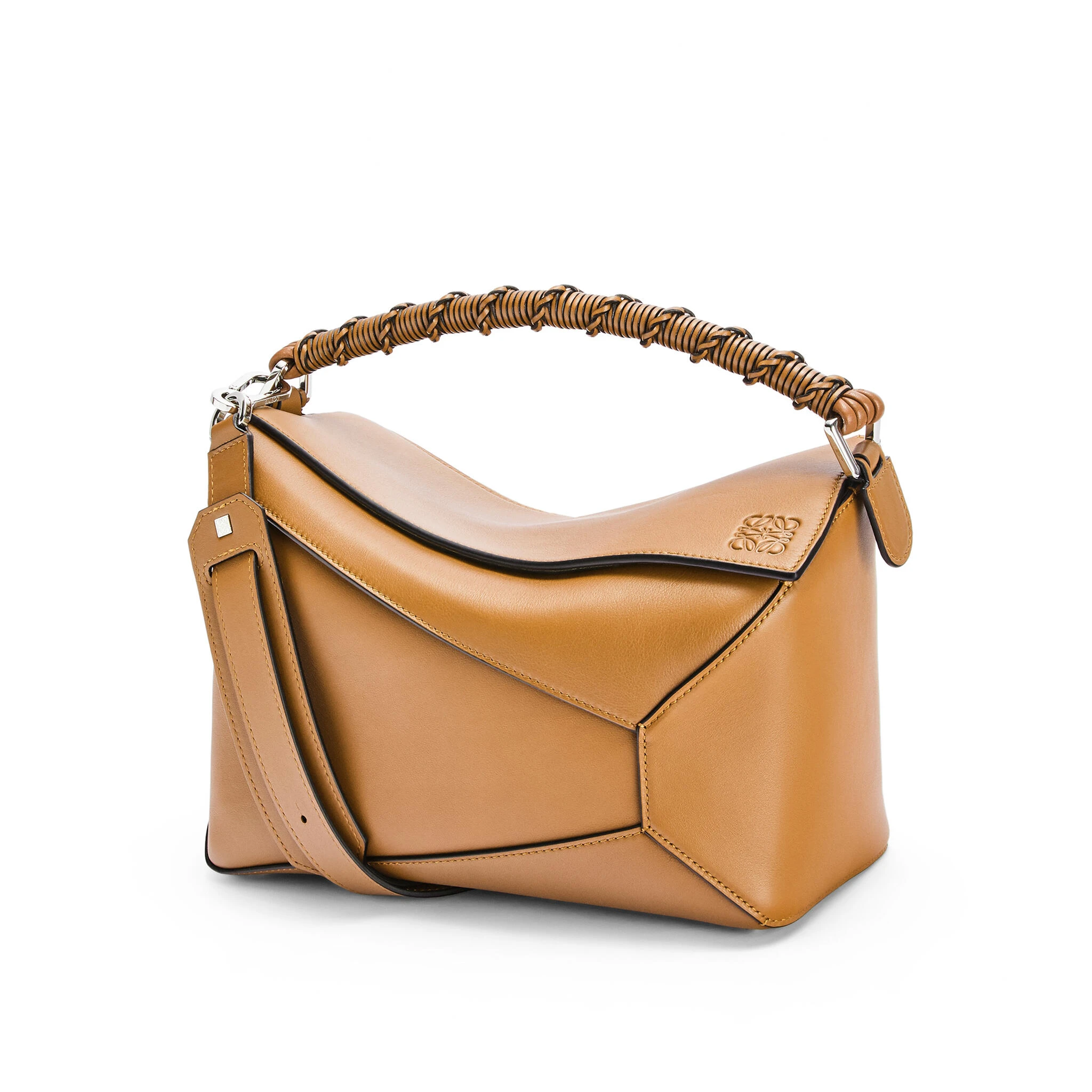 LOEWE-PUZZLE-EDGE-BAG-IN-NAPPA-CALFSKIN-WARM-DESERT-A510P49X01-2586 LOEWE PUZZLE EDGE BAG IN NAPPA CALFSKIN WARM DESERT A510P49X01 2586