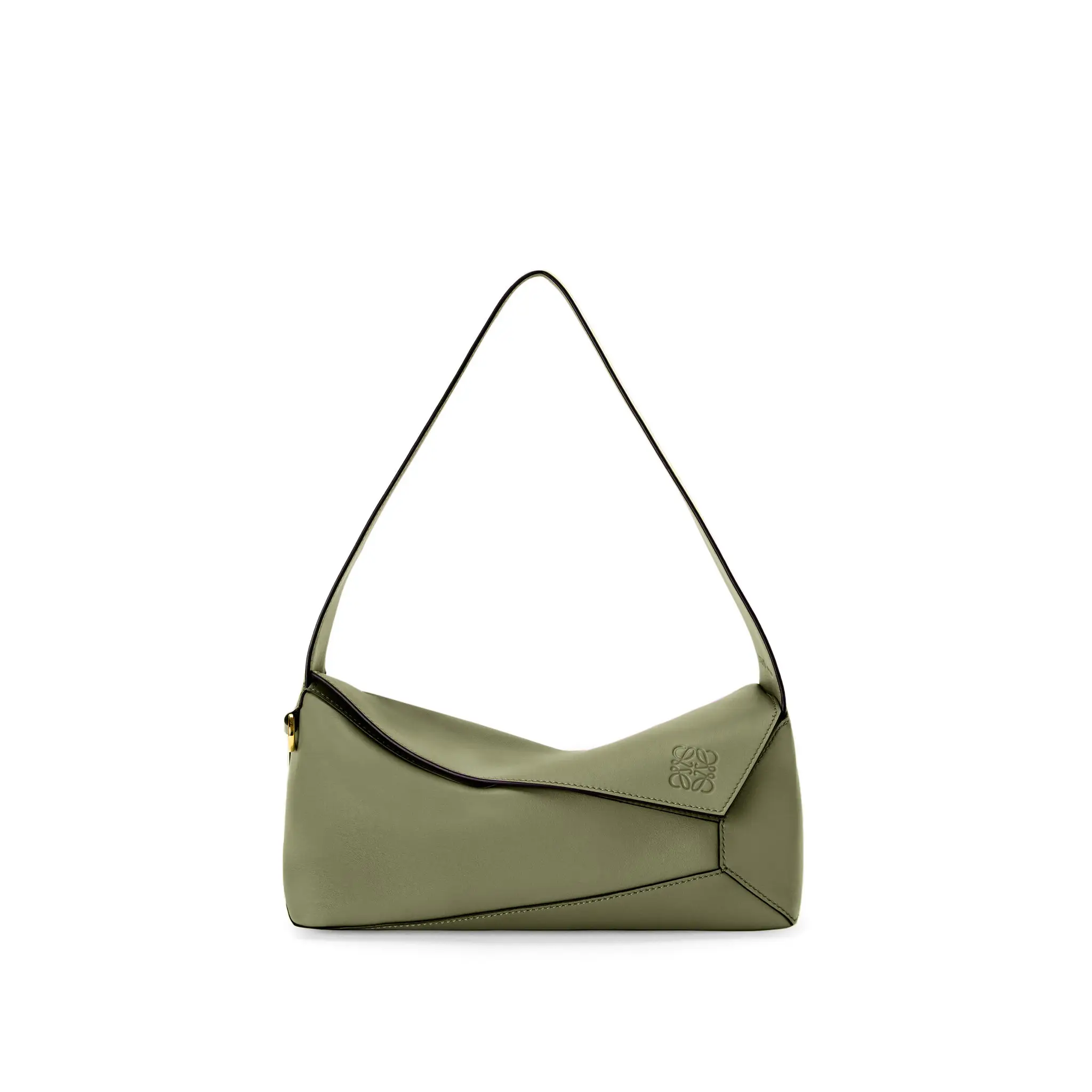 LOEWE-PUZZLE-HOBO-BAG-IN-NAPPA-CALFSKIN-AVOCADO-GREEN-A510J67X01-3949 LOEWE PUZZLE HOBO BAG IN NAPPA CALFSKIN AVOCADO GREEN A510J67X01 3949