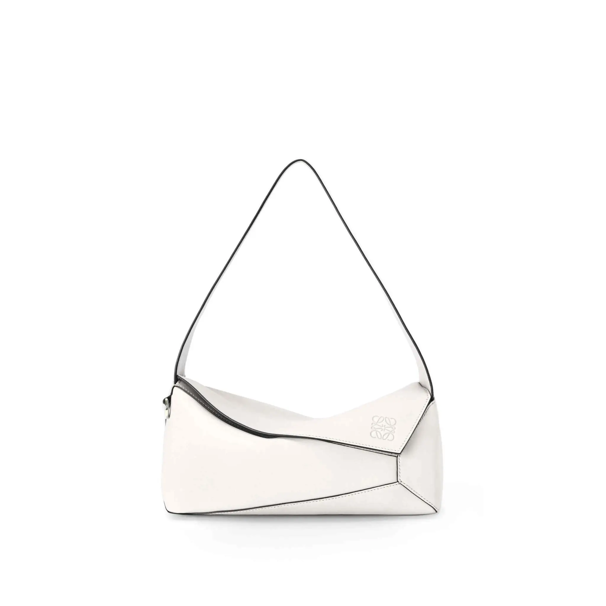 LOEWE-PUZZLE-HOBO-BAG-IN-NAPPA-CALFSKIN-SOFT-WHITE-A510J67X01-1950 LOEWE PUZZLE HOBO BAG IN NAPPA CALFSKIN SOFT WHITE A510J67X01 1950