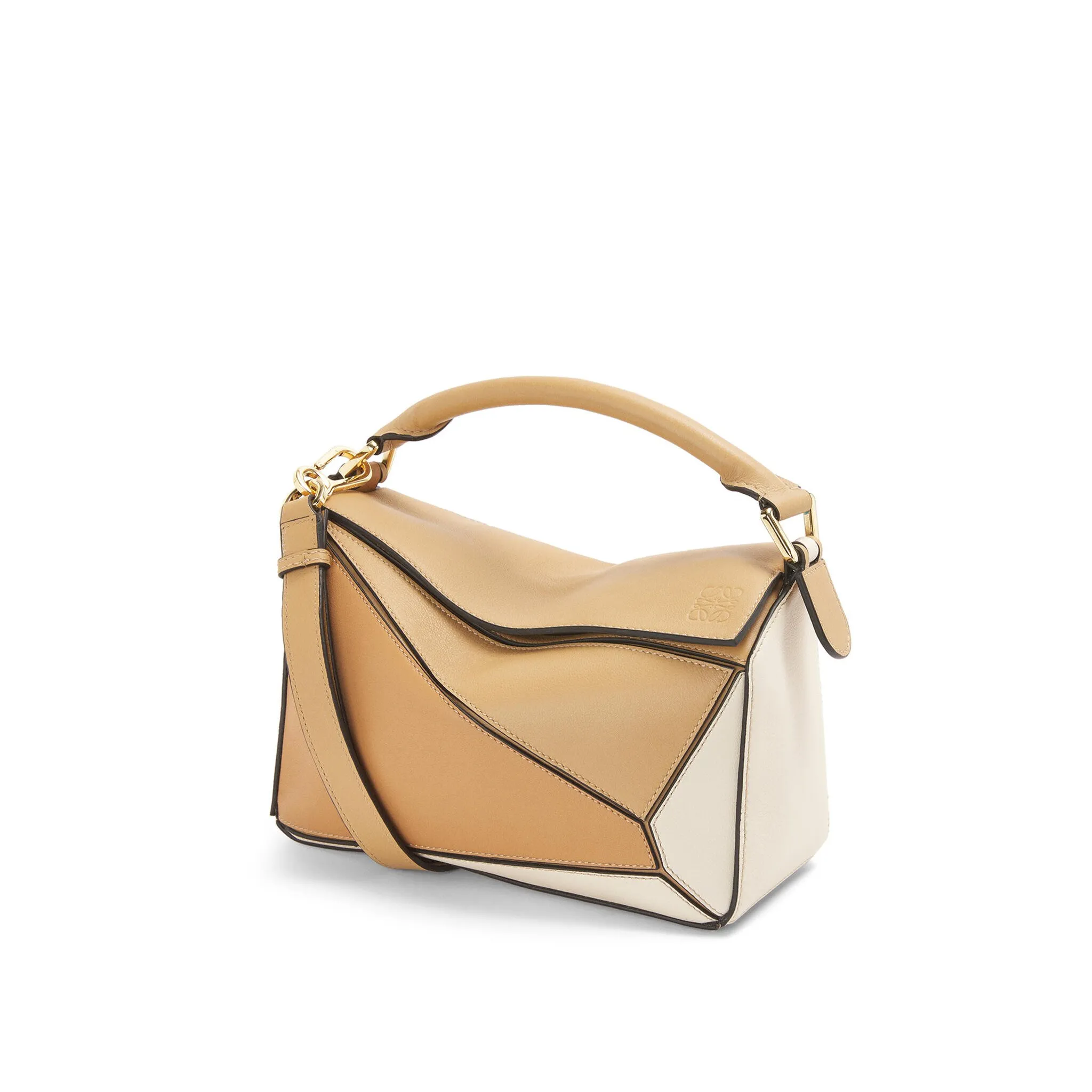 LOEWE-SMALL-PUZZLE-BAG-CLASSIC-CALFSKIN-DUNE-WARM-DESERT-A510S21X55-2451 LOEWE SMALL PUZZLE BAG CLASSIC CALFSKIN DUNE WARM DESERT A510S21X55 2451