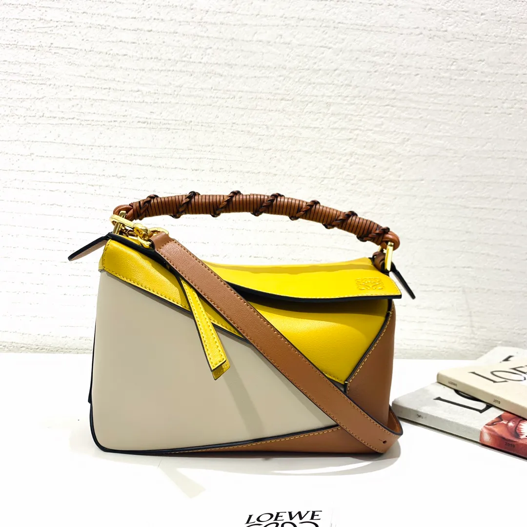 LOEWE-SMALL-PUZZLE-EDGE-BAG-IN-NAPPA-CALFSKIN-MUSTARD-OAT-A510P60X06-8311_2 LOEWE SMALL PUZZLE EDGE BAG IN NAPPA CALFSKIN MUSTARD OAT A510P60X06 8311 2