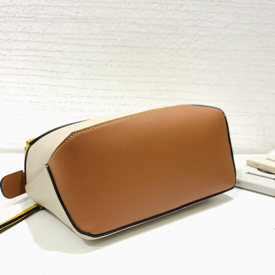 LOEWE-SMALL-PUZZLE-EDGE-BAG-IN-NAPPA-CALFSKIN-MUSTARD-OAT-A510P60X06-8311_6 LOEWE SMALL PUZZLE EDGE BAG IN NAPPA CALFSKIN MUSTARD OAT A510P60X06 8311 6