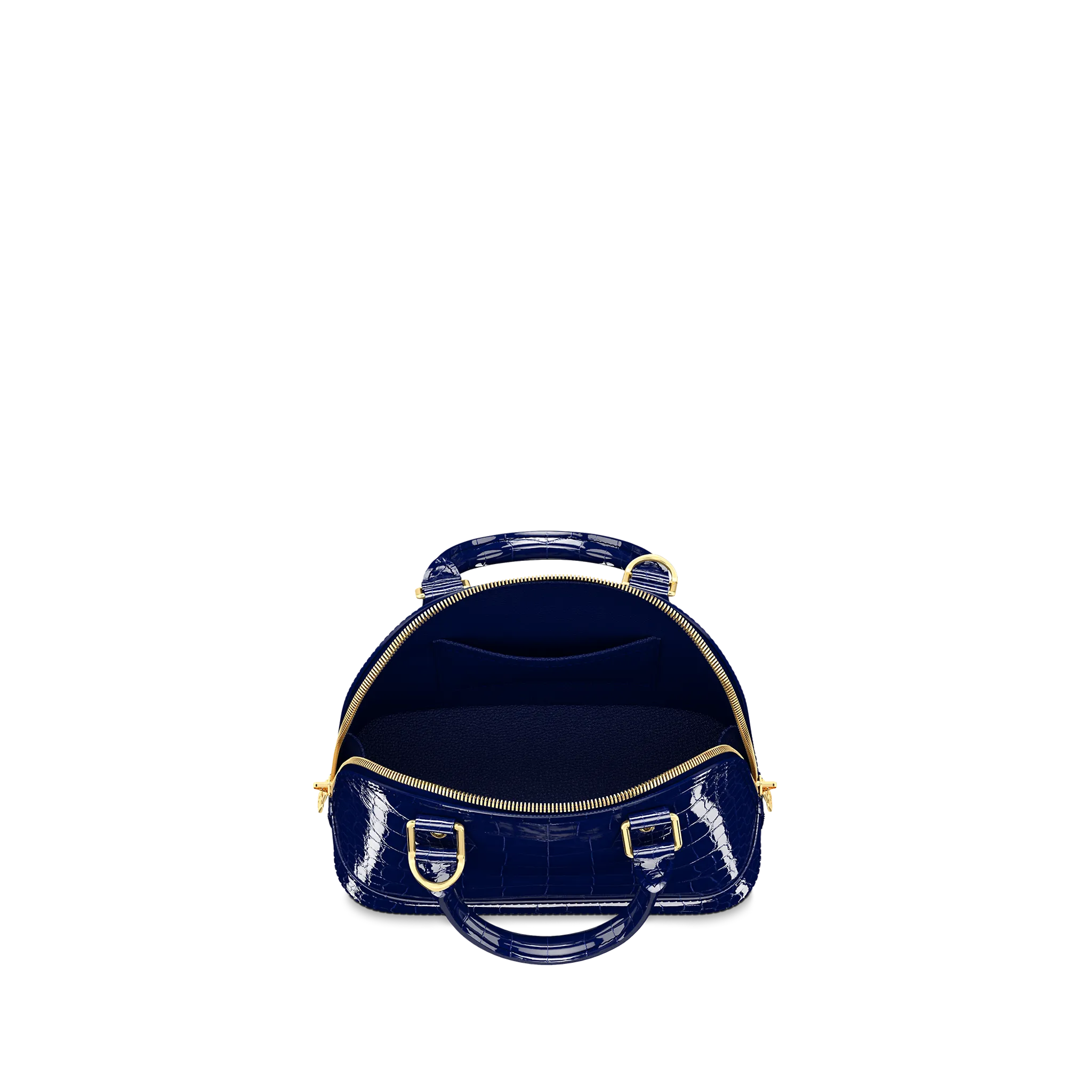 LOUIS VUITTON ALMA BB HANDBAG BRILLIANT ALLIGATOR LEATHER SAPHIR BLUE N91743_2 LOUIS VUITTON ALMA BB HANDBAG BRILLIANT ALLIGATOR LEATHER SAPHIR BLUE N91743 2