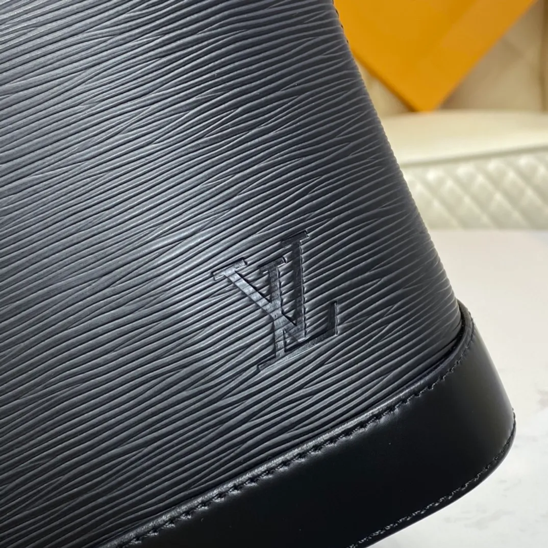 LOUIS VUITTON ALMA BB HANDBAG EPI GRAINED COWHIDE LEATHER BLACK M40862_6 LOUIS VUITTON ALMA BB HANDBAG EPI GRAINED COWHIDE LEATHER BLACK M40862 6