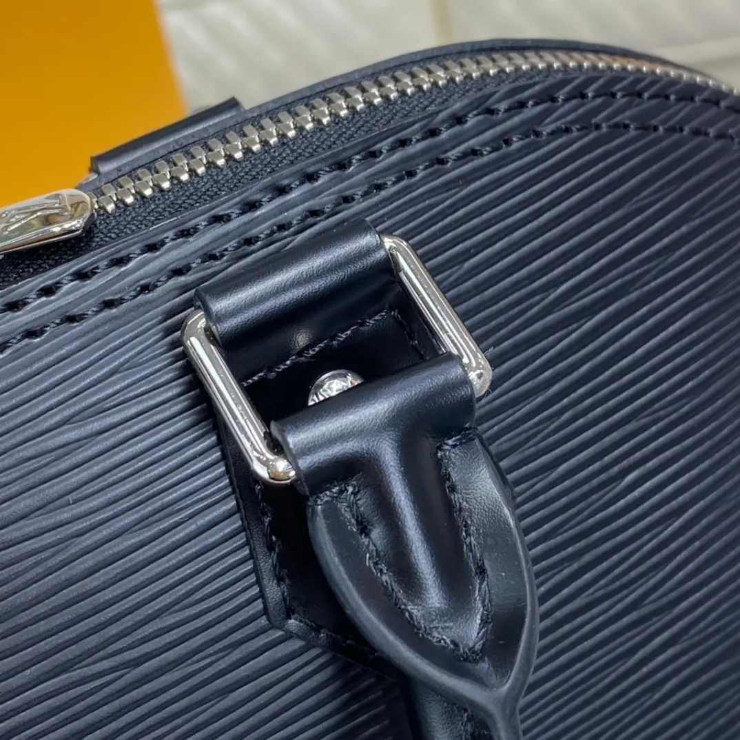 LOUIS VUITTON ALMA BB HANDBAG EPI GRAINED COWHIDE LEATHER BLACK M40862_9 LOUIS VUITTON ALMA BB HANDBAG EPI GRAINED COWHIDE LEATHER BLACK M40862 9