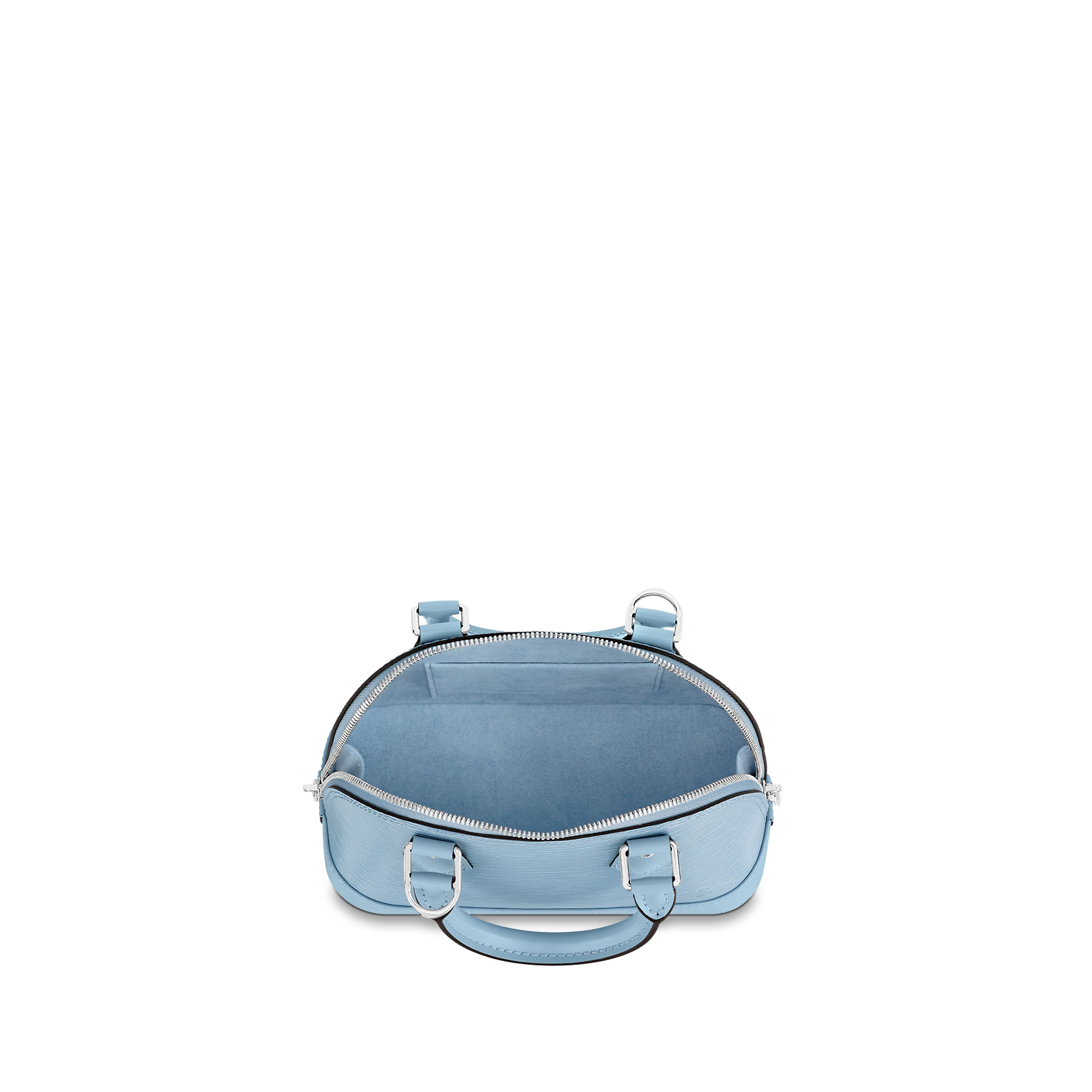 LOUIS VUITTON ALMA BB HANDBAG EPI GRAINED COWHIDE LEATHER BLEU NUAGE BLUE M59345_2 LOUIS VUITTON ALMA BB HANDBAG EPI GRAINED COWHIDE LEATHER BLEU NUAGE BLUE M59345 2