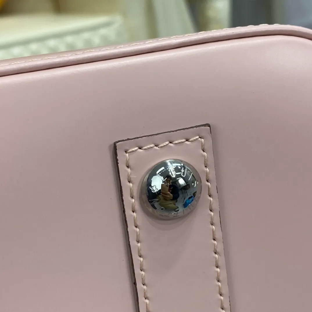 LOUIS VUITTON ALMA BB HANDBAG EPI GRAINED COWHIDE LEATHER ROSE PINK M41327_6 LOUIS VUITTON ALMA BB HANDBAG EPI GRAINED COWHIDE LEATHER ROSE PINK M41327 6