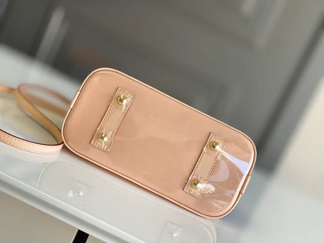 LOUIS VUITTON ALMA BB HANDBAG MONOGRAM COATED CANVAS M53152_4 LOUIS VUITTON ALMA BB HANDBAG MONOGRAM COATED CANVAS M53152 4