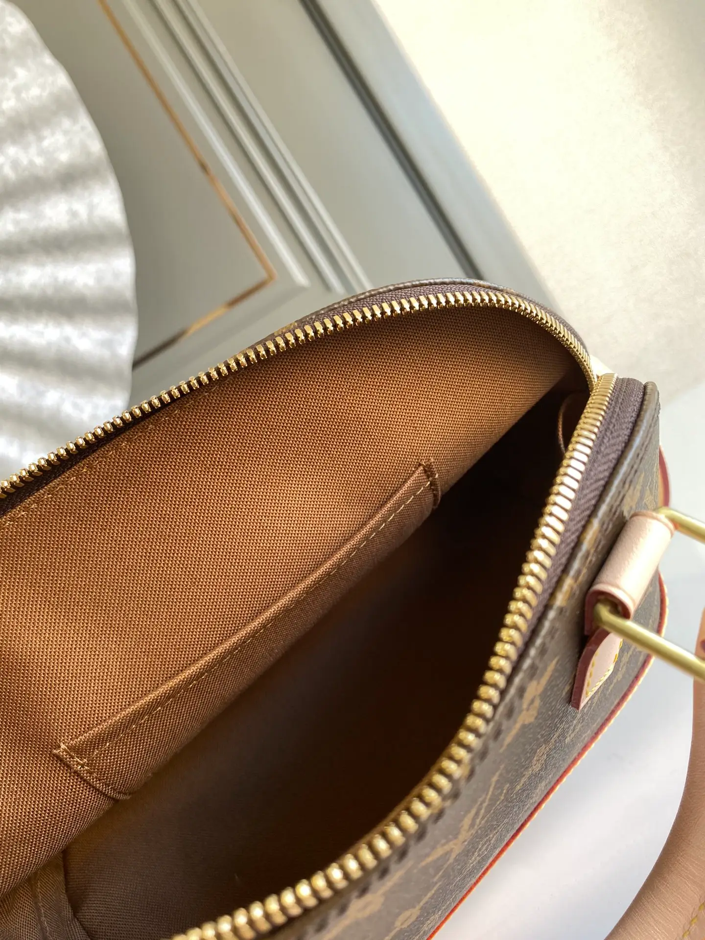 LOUIS VUITTON ALMA BB HANDBAG MONOGRAM COATED CANVAS M53152_5 LOUIS VUITTON ALMA BB HANDBAG MONOGRAM COATED CANVAS M53152 5