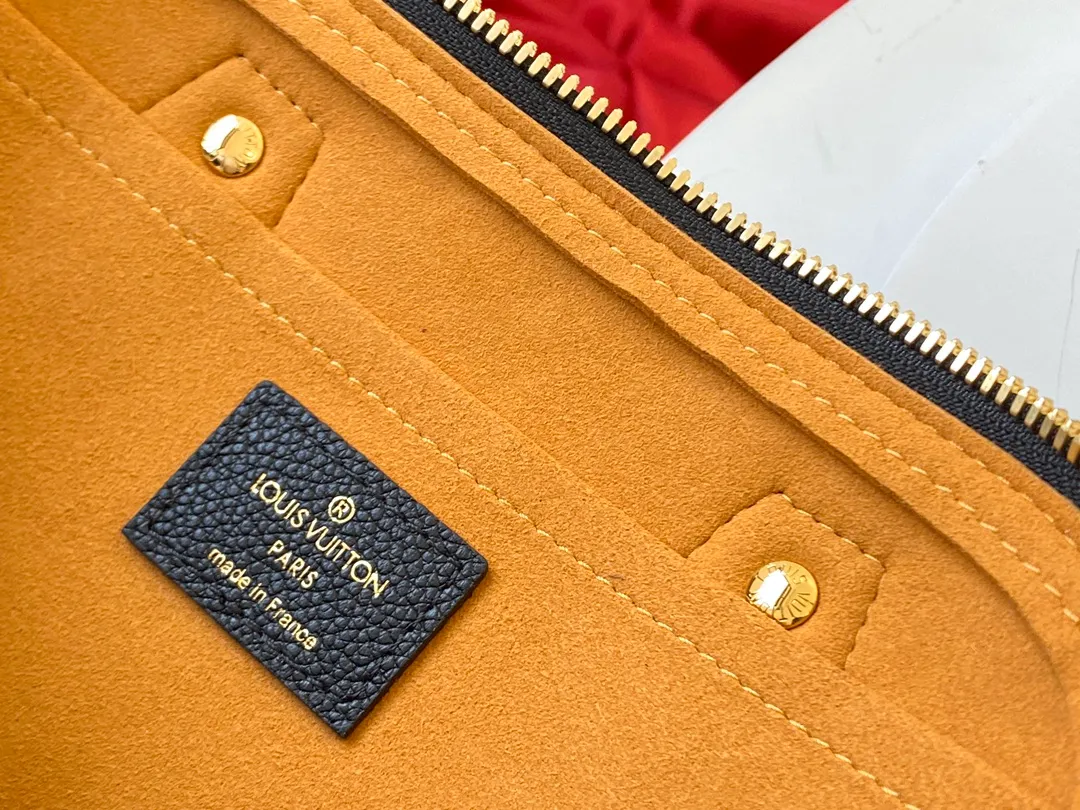 LOUIS VUITTON ALMA BB HANDBAG SUPPLE GRAINED COWHIDE LEATHER BLACK M44829_9 LOUIS VUITTON ALMA BB HANDBAG SUPPLE GRAINED COWHIDE LEATHER BLACK M44829 9