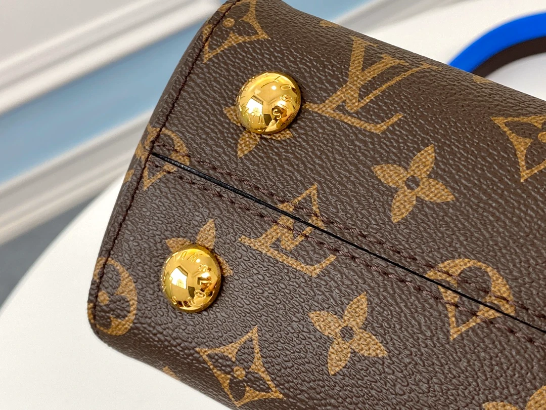 LOUIS VUITTON CLUNY MM HANDBAG MONOGRAM COATED CANVAS GLACIER BLUE M42735_7 LOUIS VUITTON CLUNY MM HANDBAG MONOGRAM COATED CANVAS GLACIER BLUE M42735 7