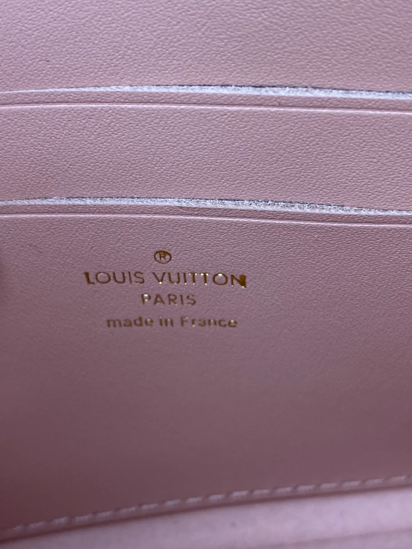 LOUIS VUITTON DOUBLE ZIP POCHETTE BAG DAMIER EBENE COATED CANVAS PINK N60254_9 LOUIS VUITTON DOUBLE ZIP POCHETTE BAG DAMIER EBENE COATED CANVAS PINK N60254 9
